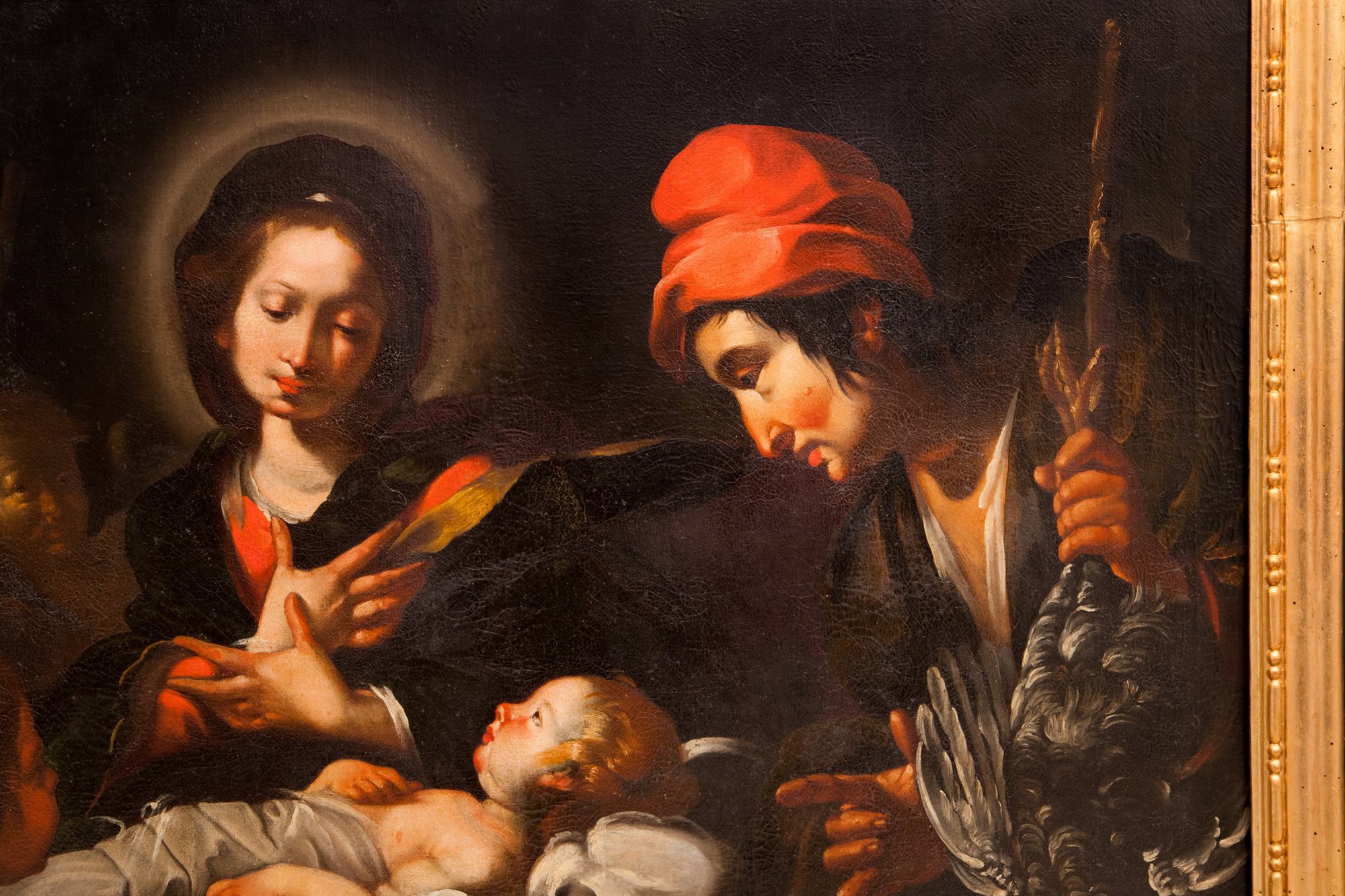 Bernardo Strozzi (1581 – 1644) e bottega - Natività ed Adorazione dei pastori
