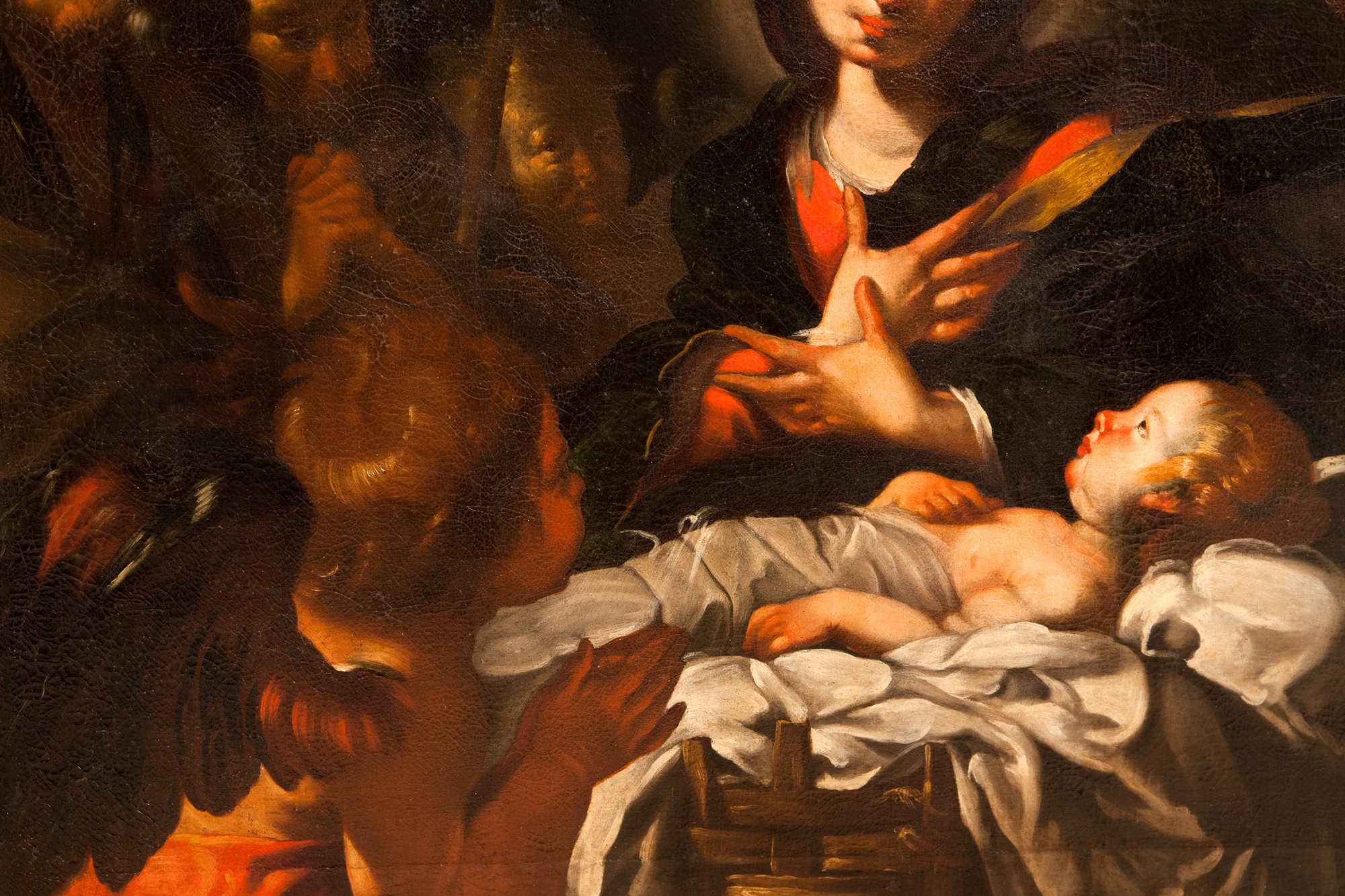 Bernardo Strozzi (1581 – 1644) e bottega - Natività ed Adorazione dei pastori