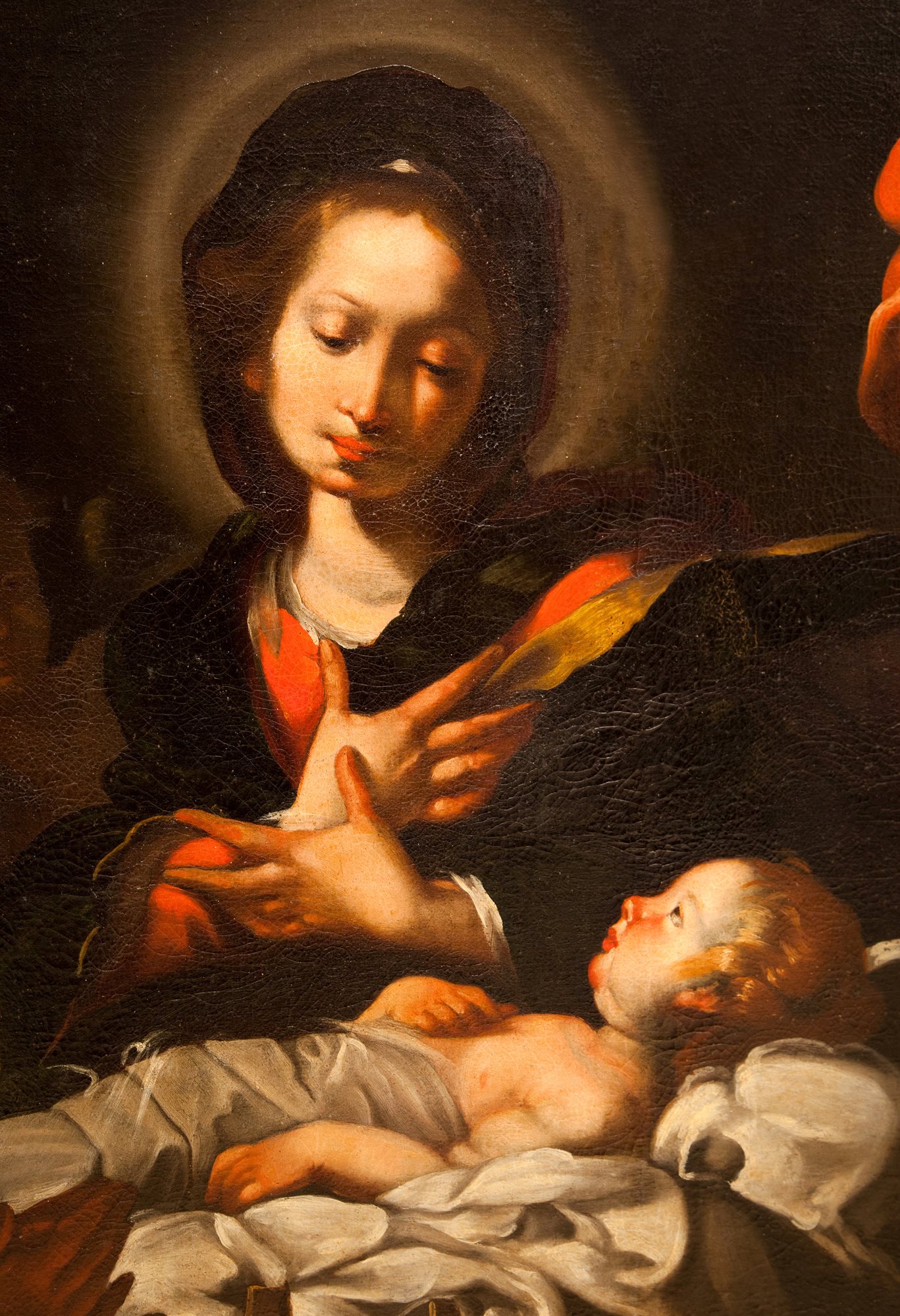 Bernardo Strozzi (1581 – 1644) e bottega - Natività ed Adorazione dei pastori