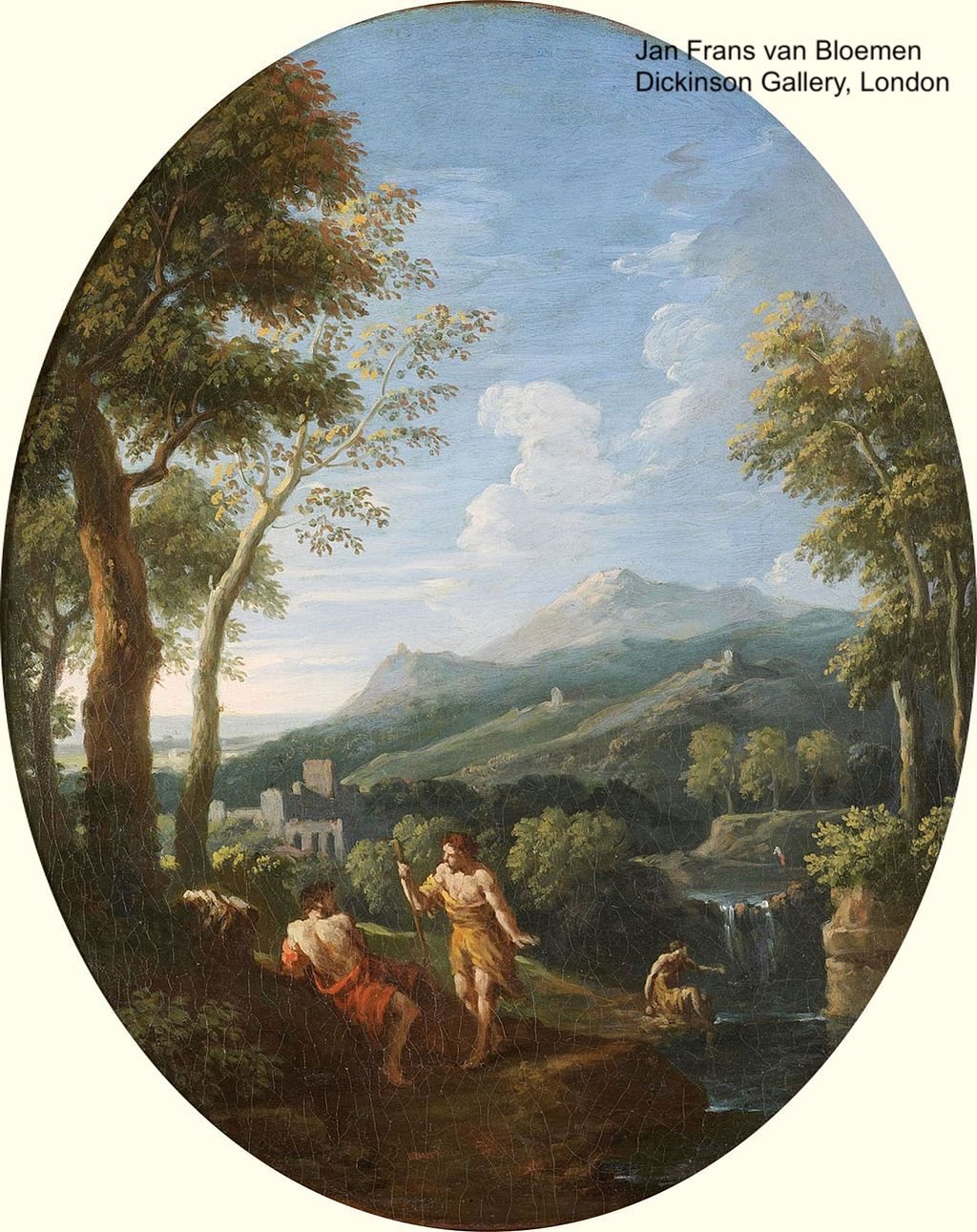 Jan Frans Van BLOEMEN, detto l'Orizzonte (Anversa 1662 – Roma 1749)