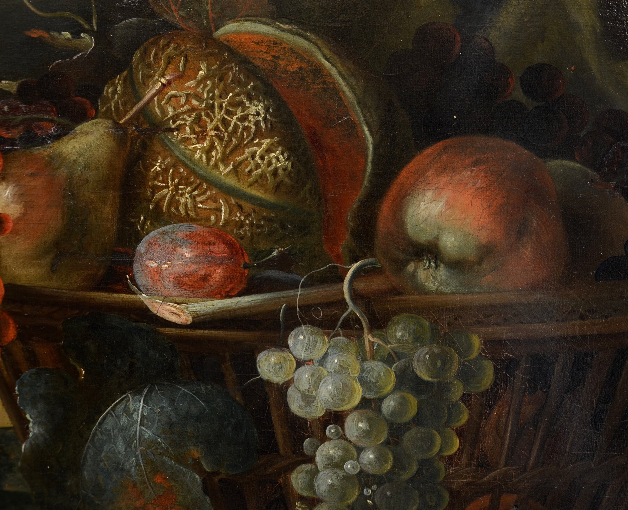Scuola romana '600, bottega Abraham Brueghel (Anversa 1631– Napoli 1690)