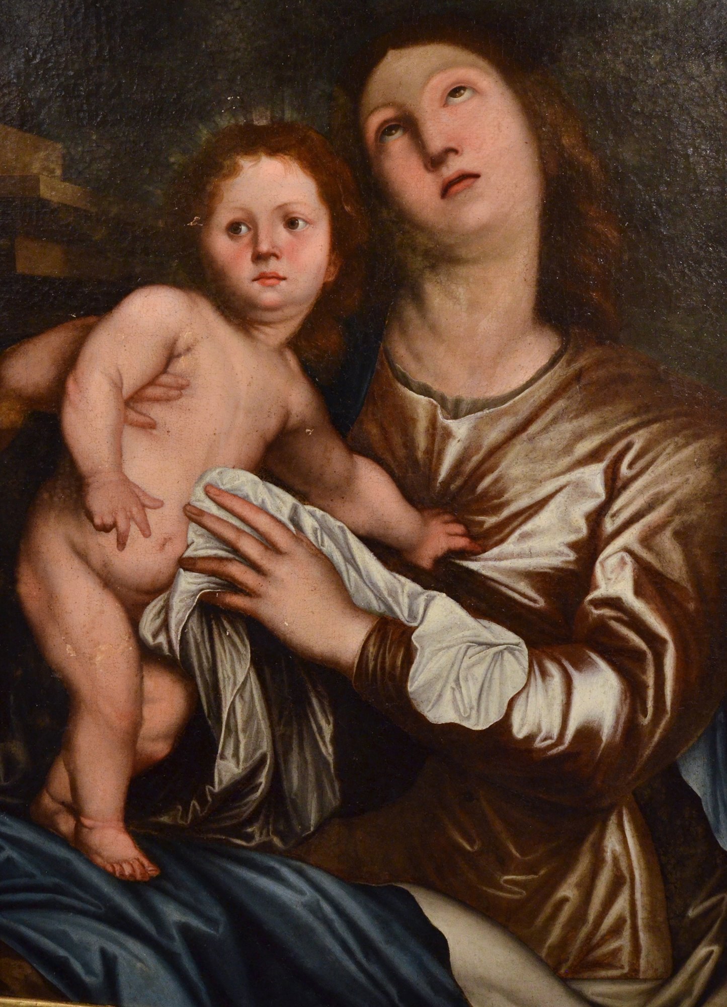 Madonna con bambino dei primi del Seicento