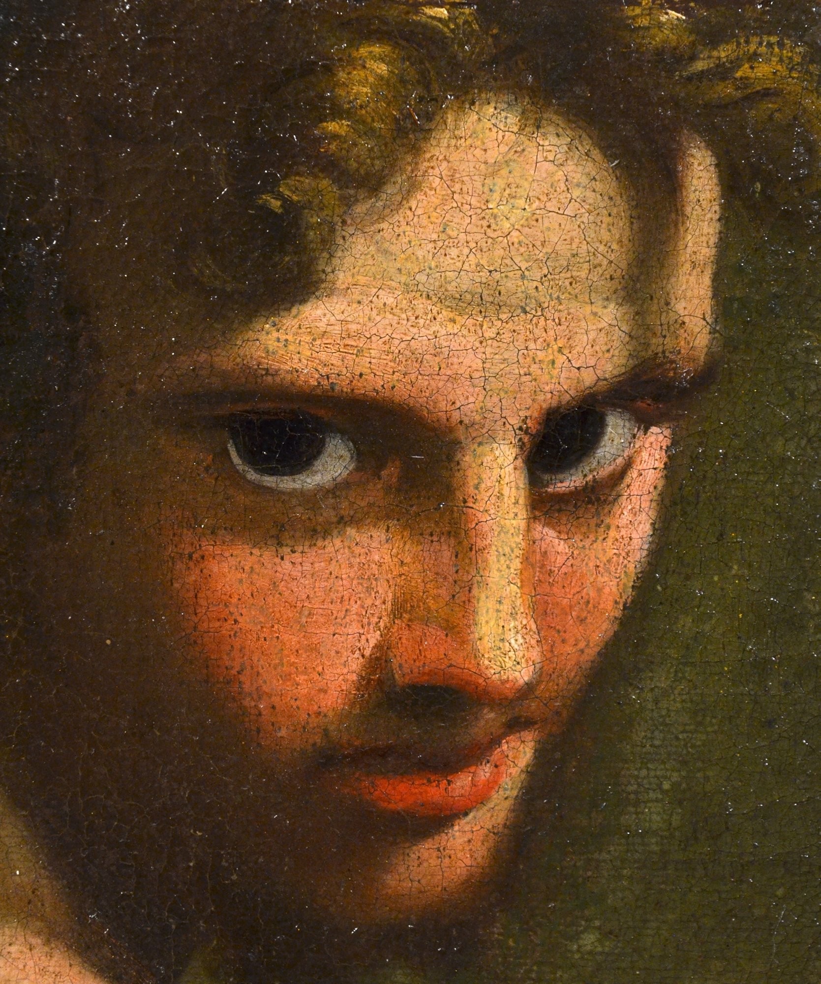 San Giovanni Battista Scuola del Parmigianino, fine Cinquecento Dipinti