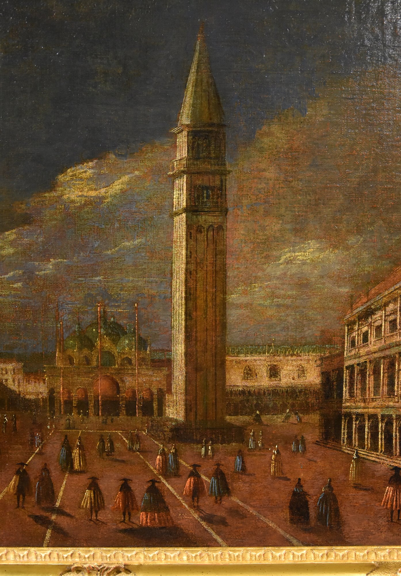 Veduta di Venezia con Piazza San Marco verso la Basilica