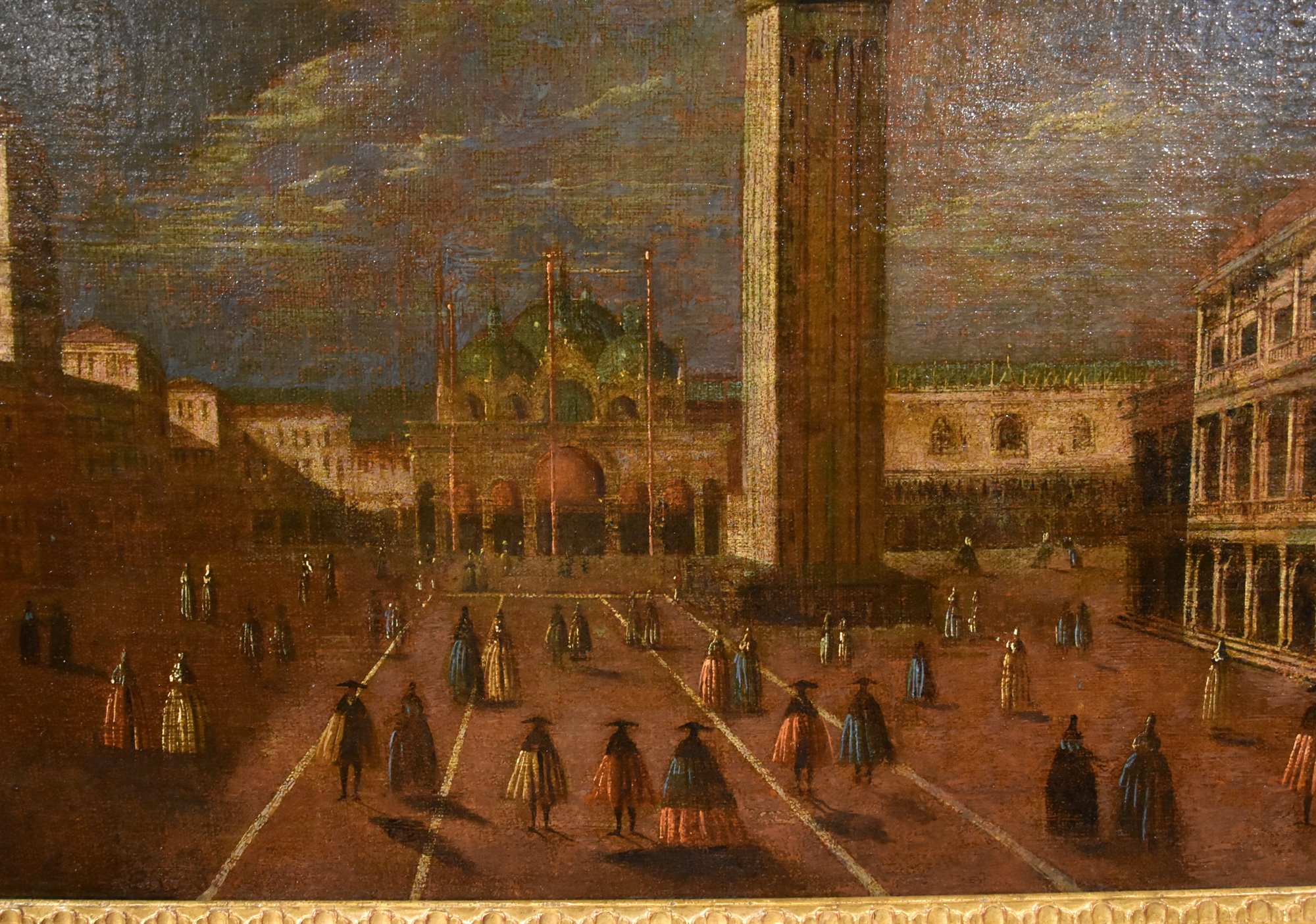 Veduta di Venezia con Piazza San Marco verso la Basilica