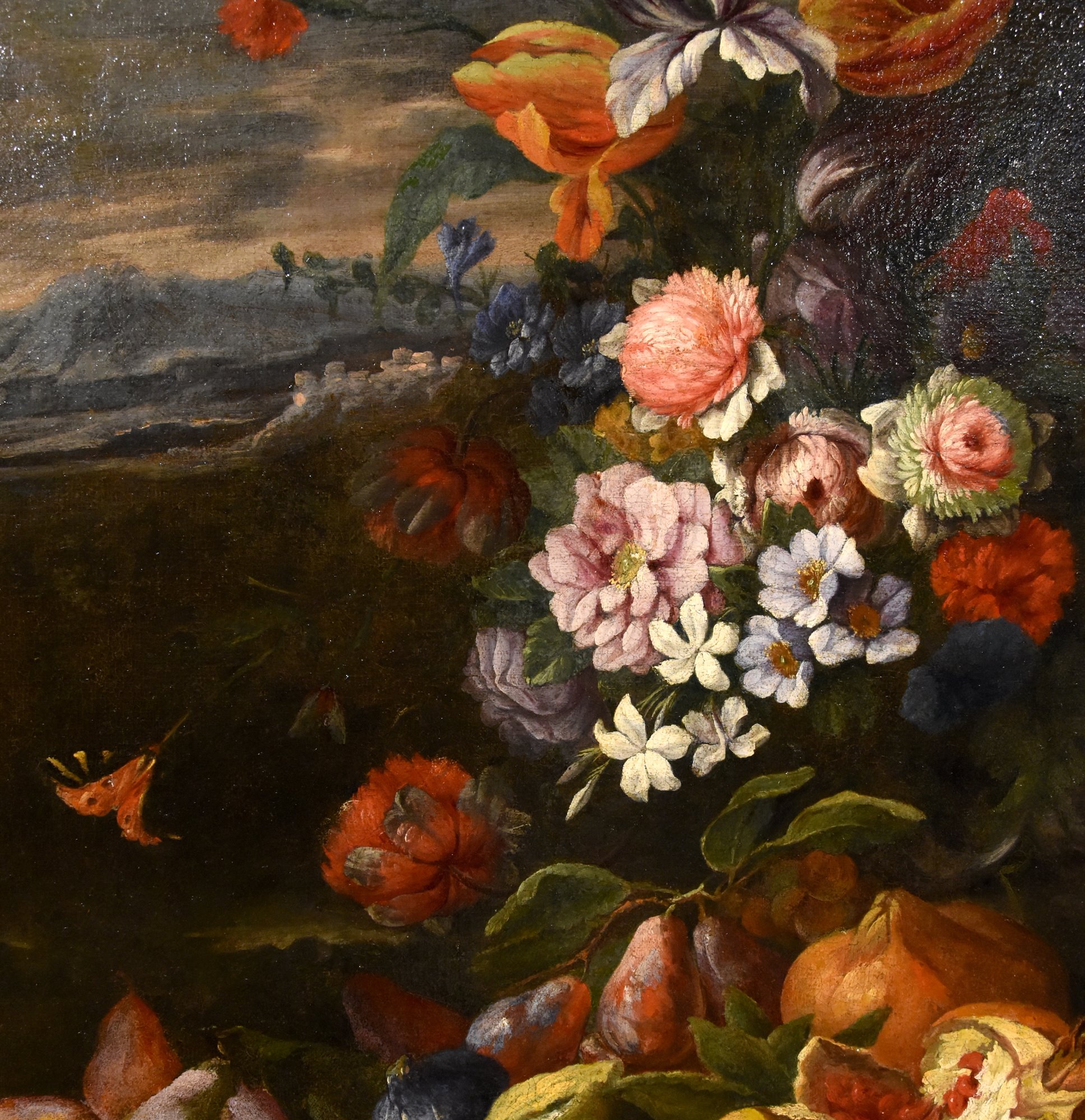 Pittore attivo a Roma nella seconda metà del Seicento - cerchia di Abraham Brueghel (1631 – 1697)