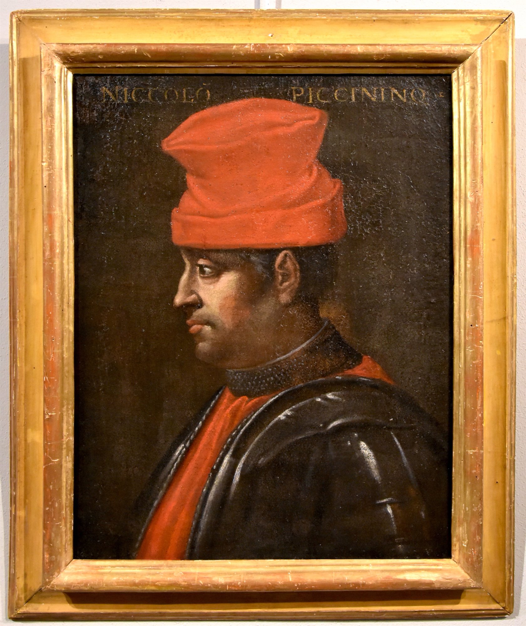 Ritratto del cavaliere Niccolò Piccinino (Perugia 1386 – Cusago 1444)
