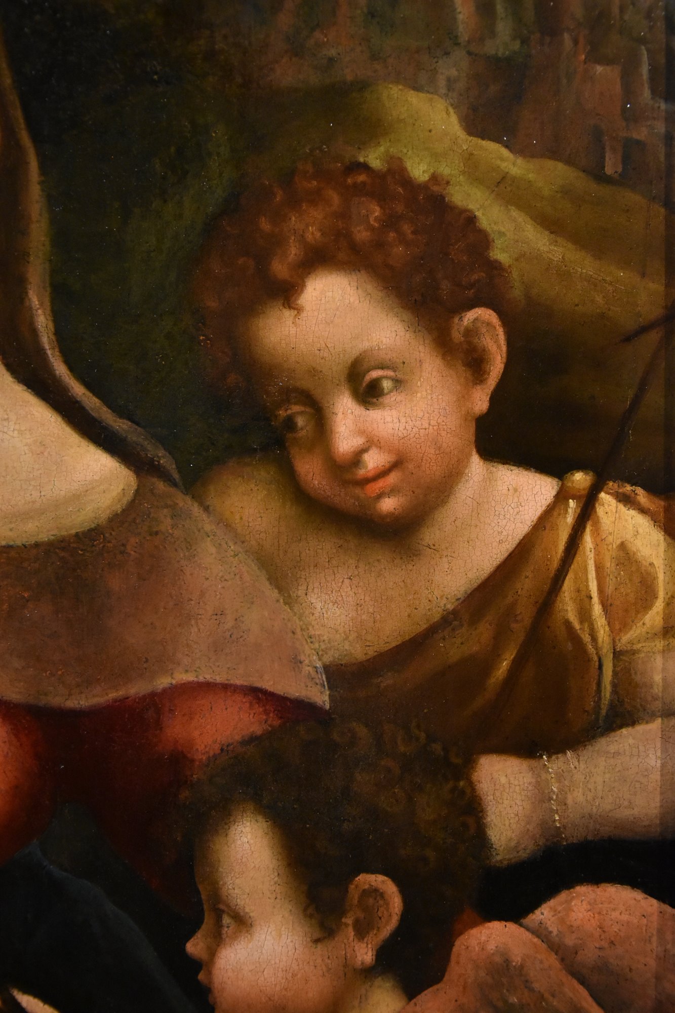 Madonna col Bambino, due angeli e Giovanni Battista