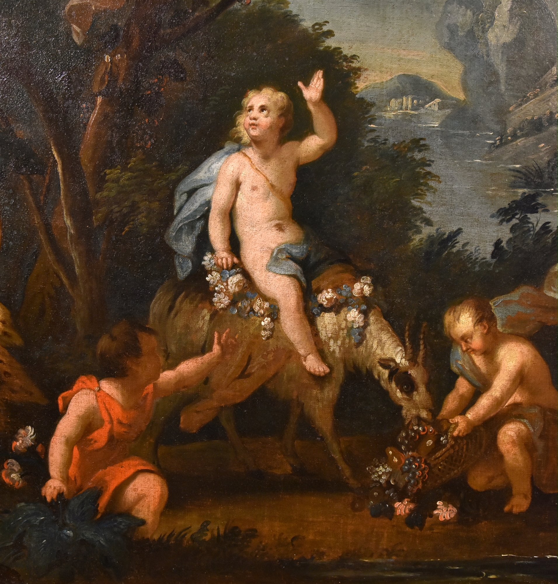 Festa di putti in un paesaggio