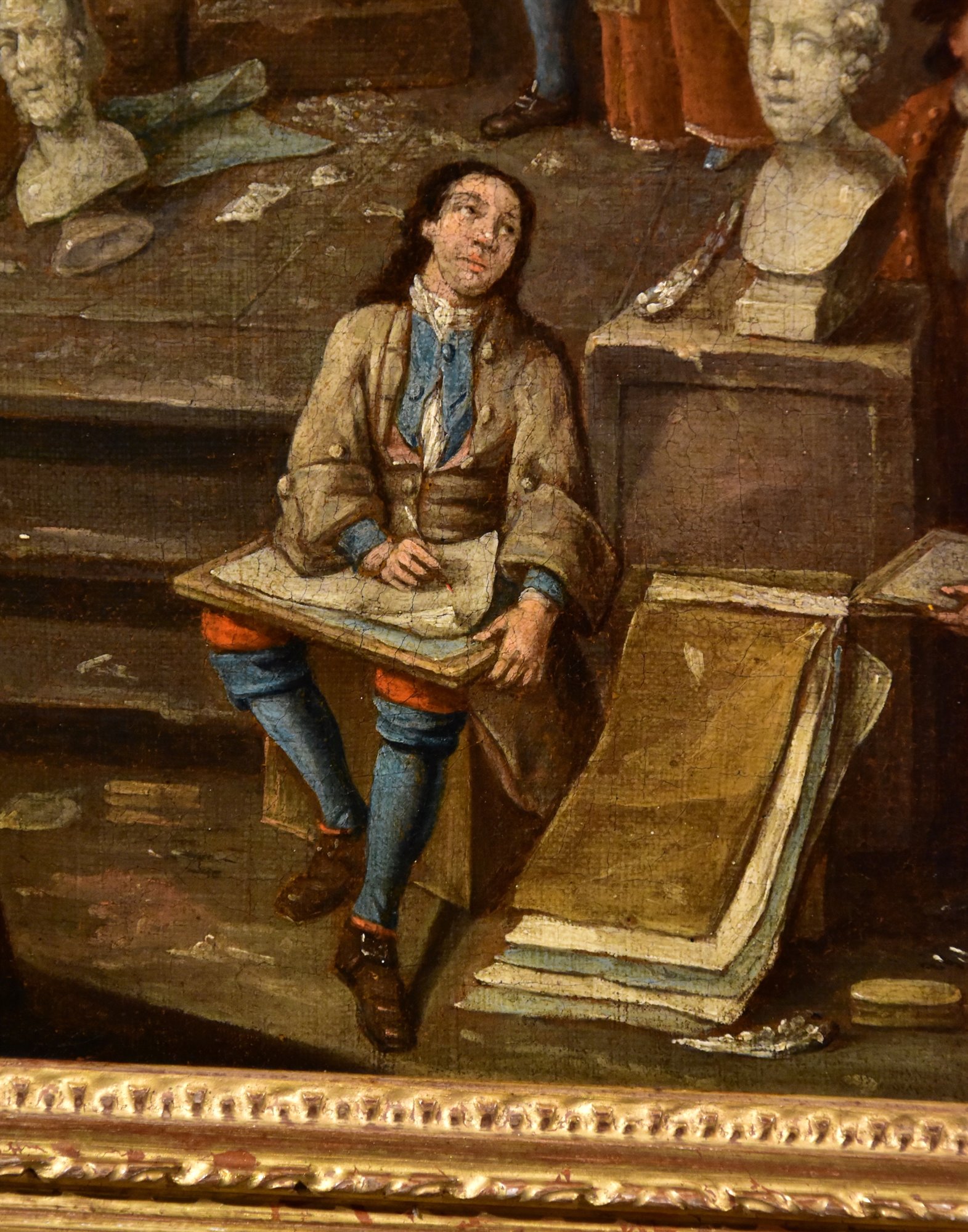 Nell’atelier dell’artista