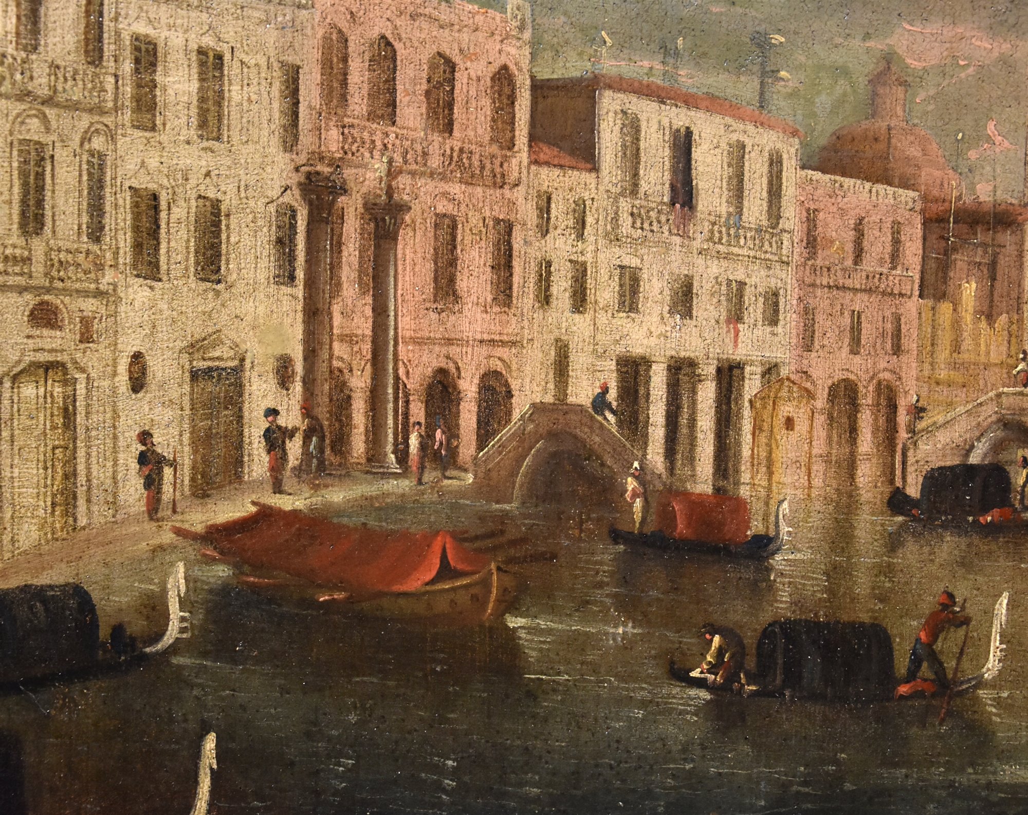 Veduta di Venezia con uno scorcio con l’inizio del Canal Grande