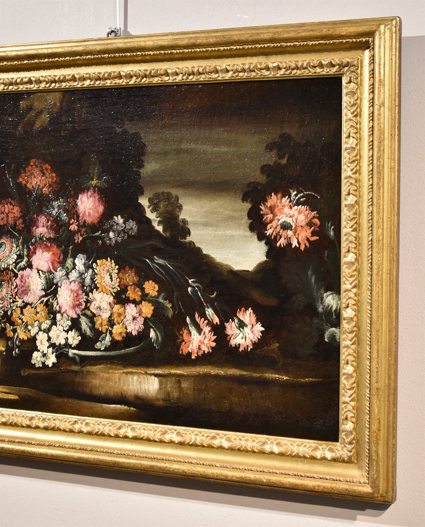 Natura morta di fiori all’aperto