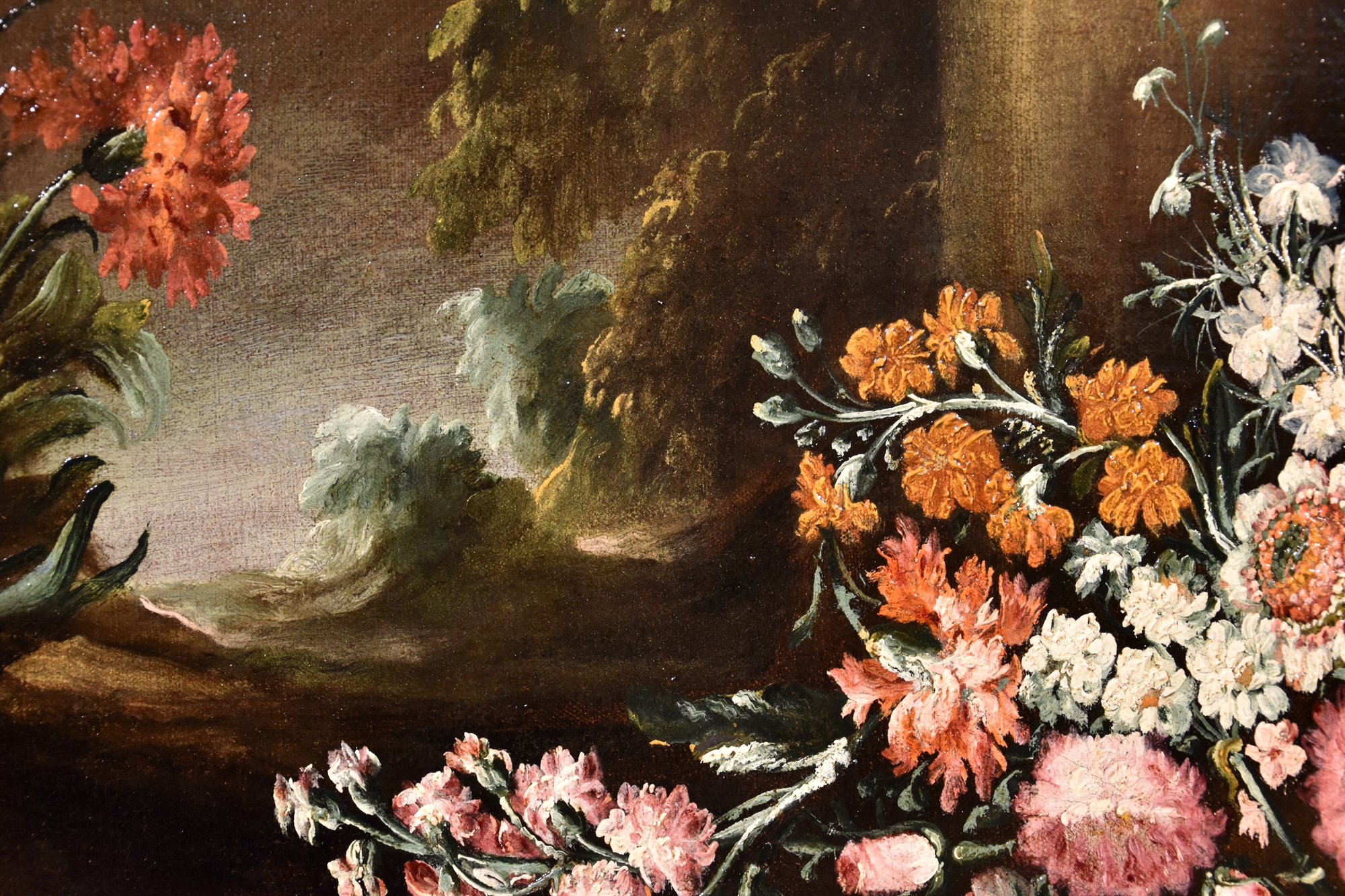 Natura morta di fiori all’aperto