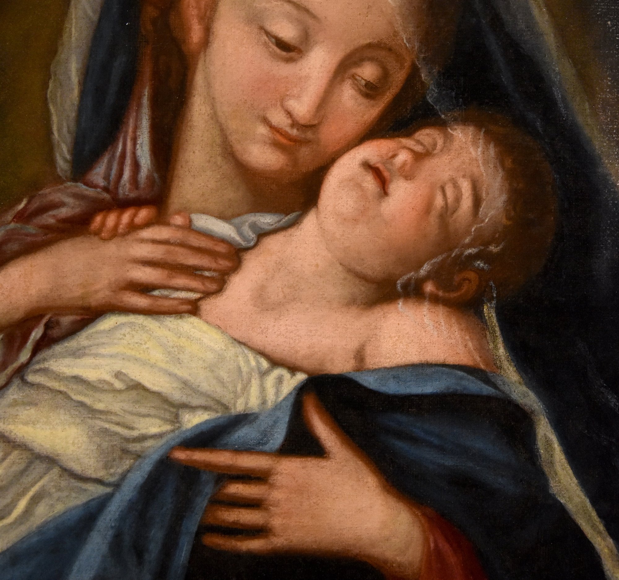 Madonna con il Bambino dormiente