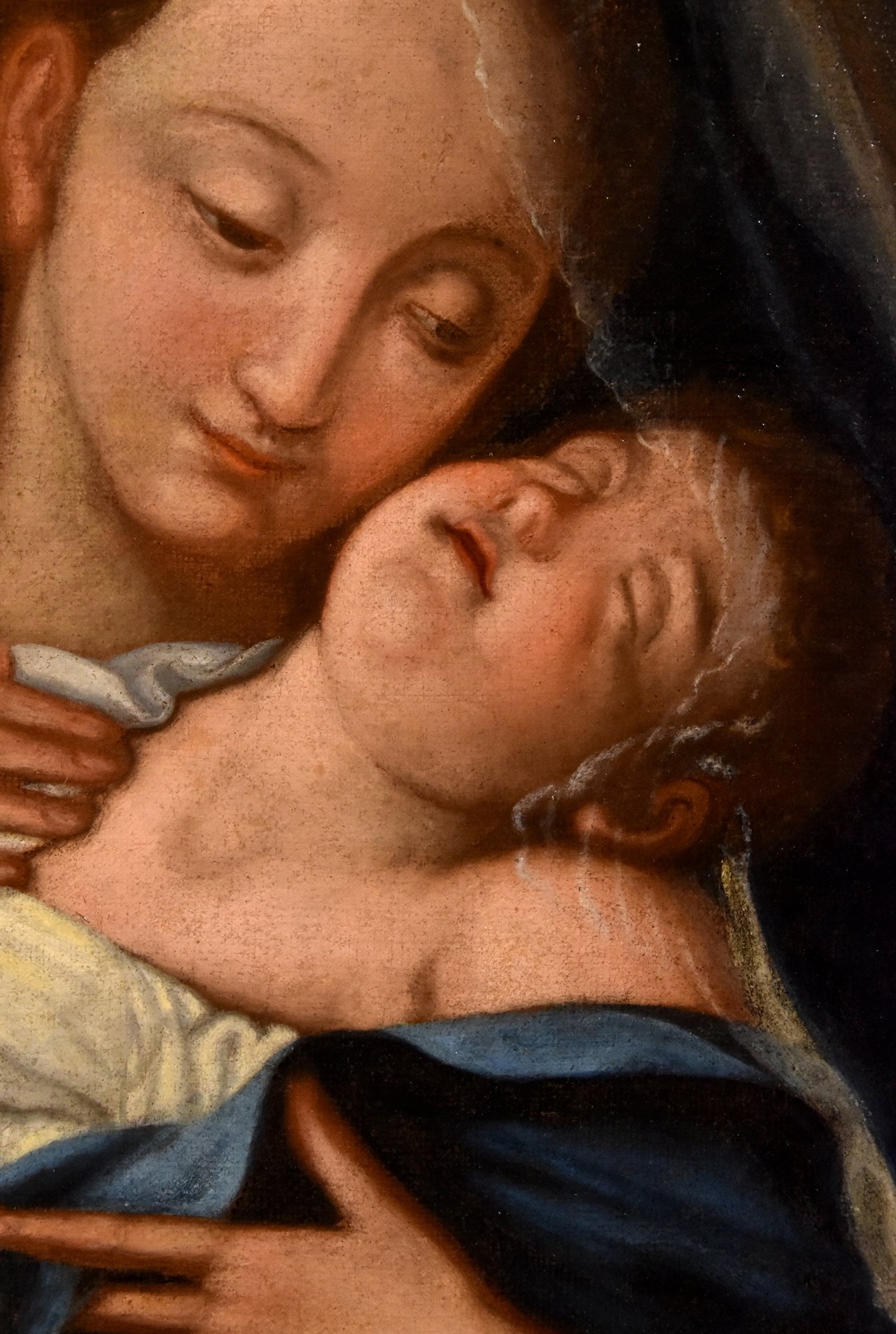 Madonna con il Bambino dormiente