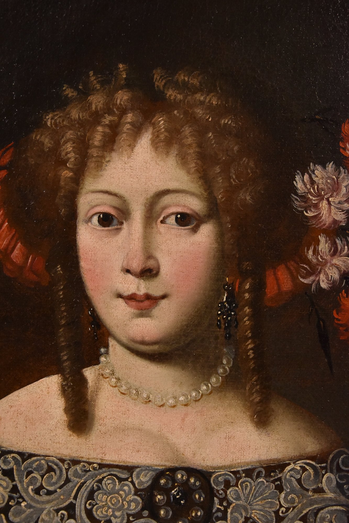 Ritratto di gentildonna con guanti e ventaglio