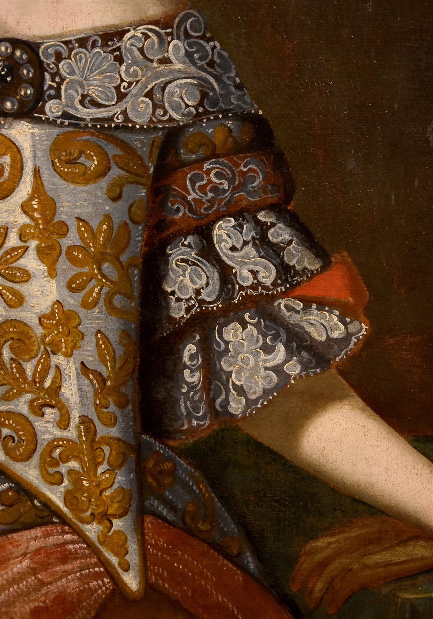 Ritratto di gentildonna con guanti e ventaglio