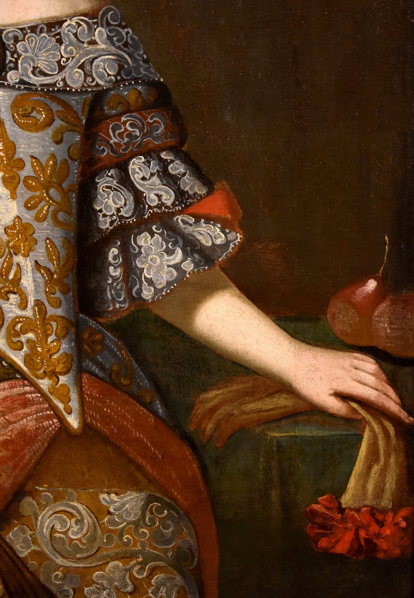Ritratto di gentildonna con guanti e ventaglio