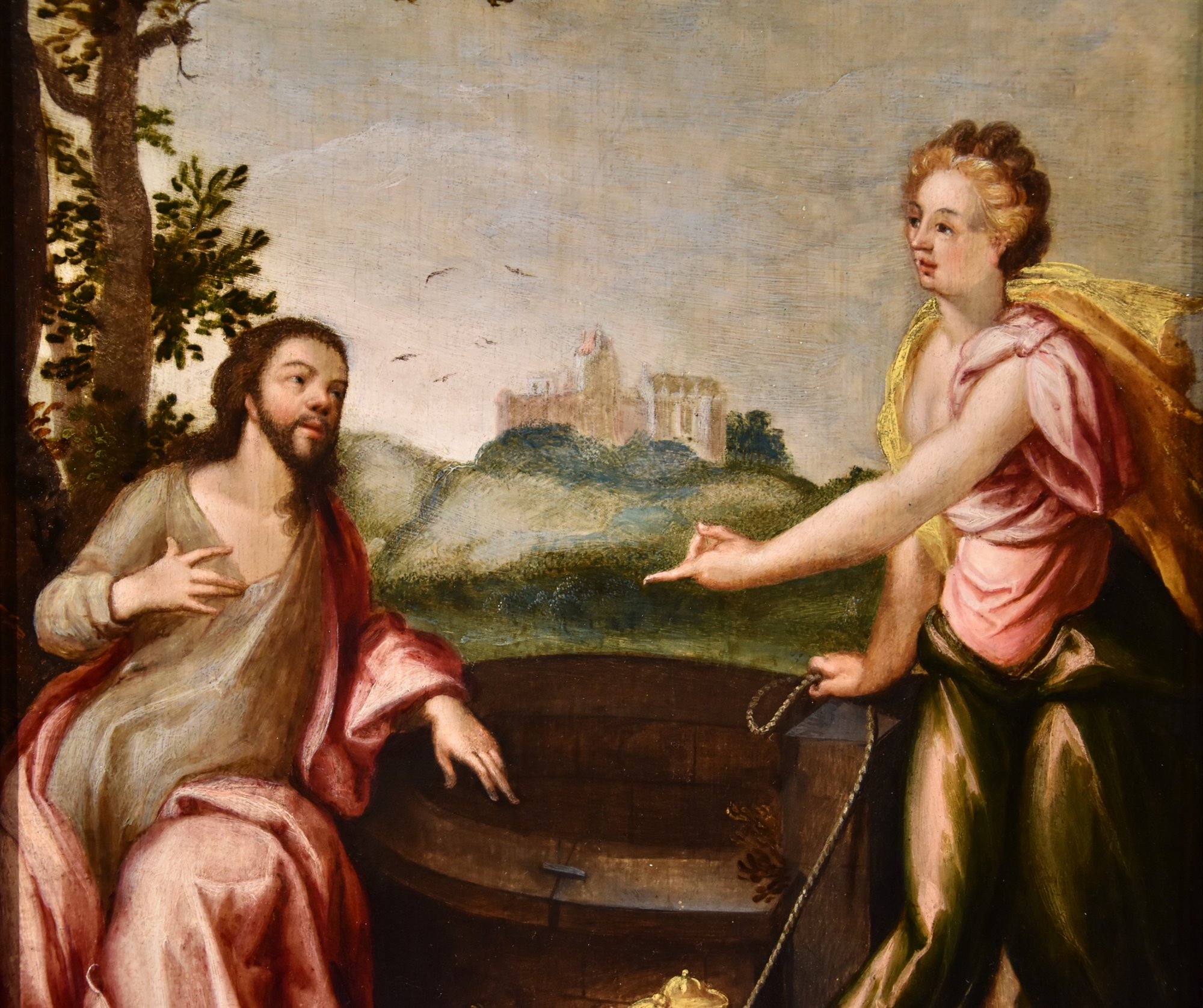 Cristo e la samaritana al pozzo