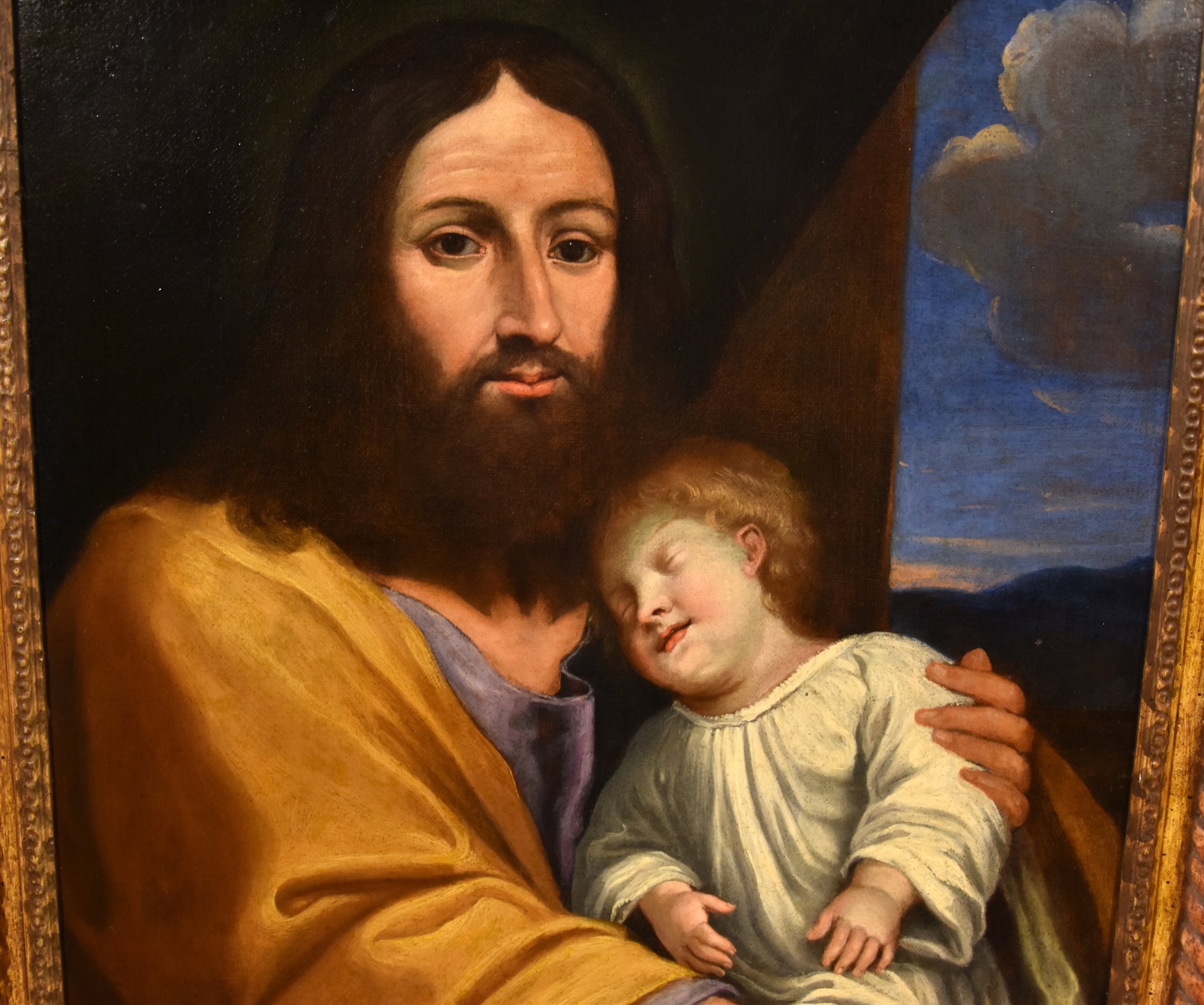 Gesù con il figlio del committente