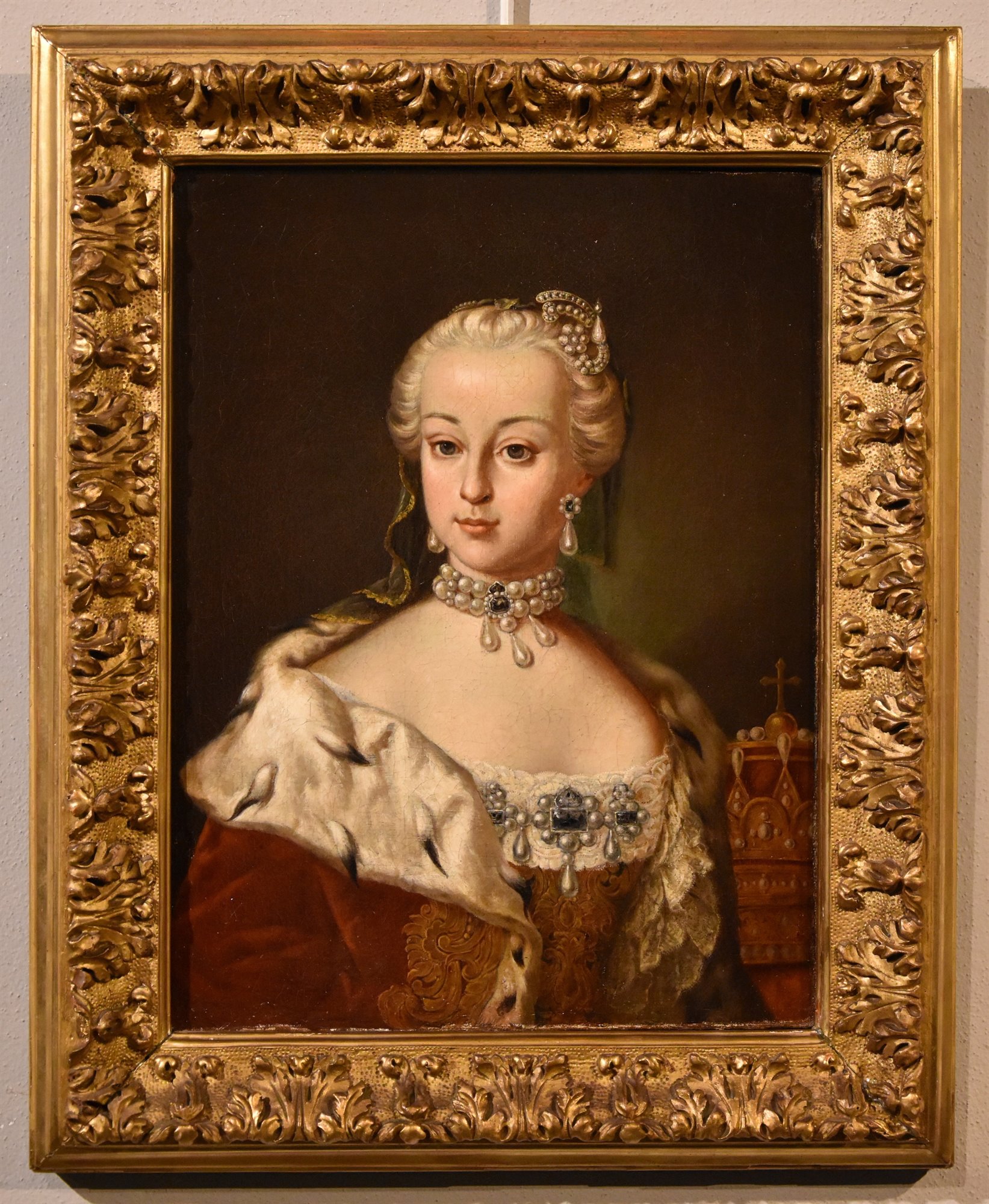 Ritratto dell’imperatrice Maria Teresa d'Asburgo (Vienna 1717 – 1780)