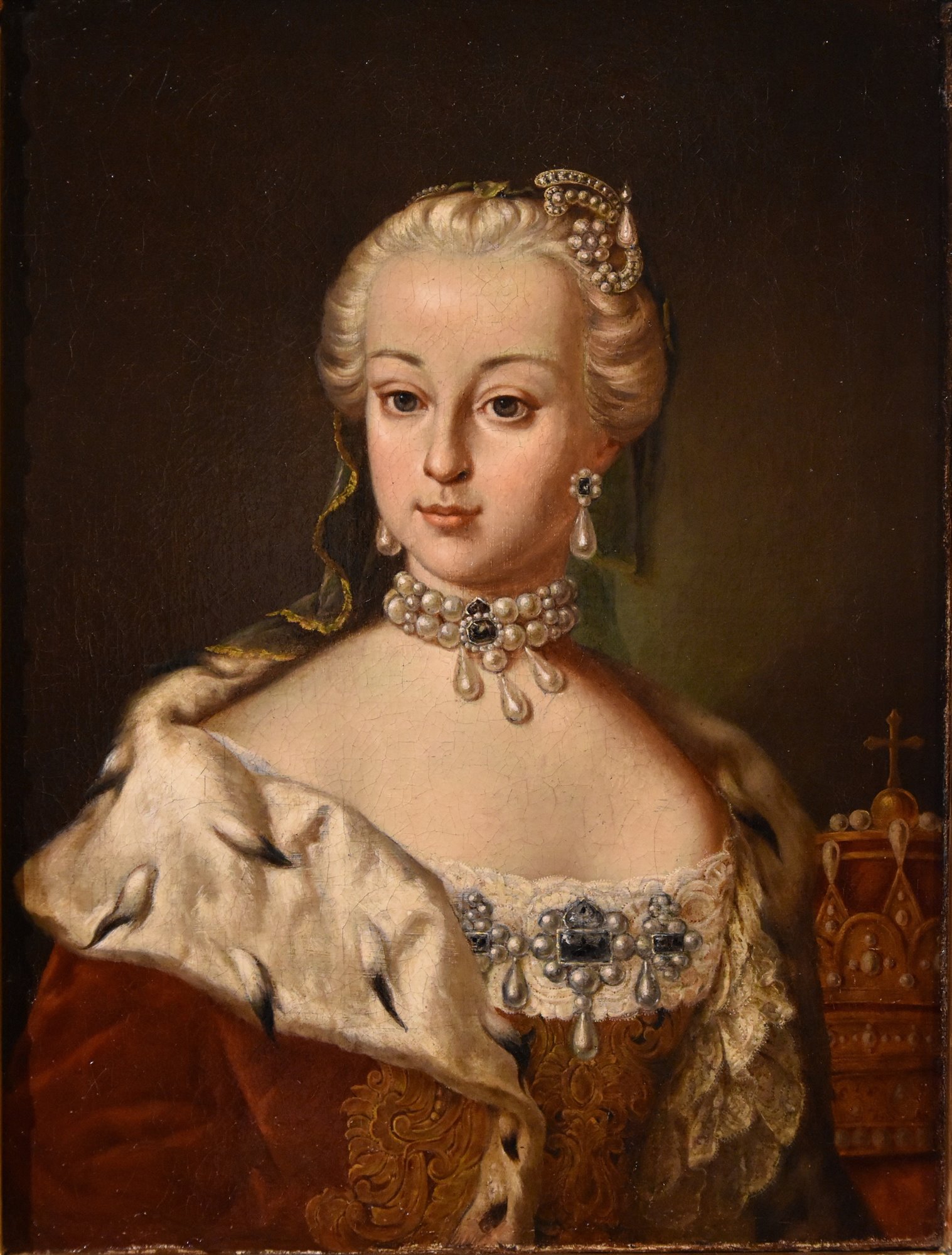 Ritratto dell’imperatrice Maria Teresa d'Asburgo (Vienna 1717 – 1780)