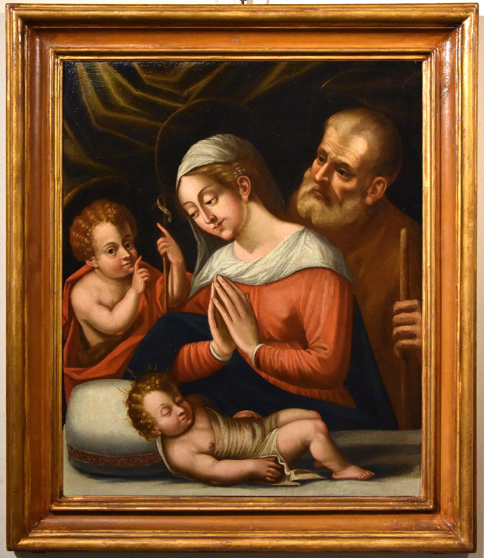 Sacra Famiglia con San Giovannino