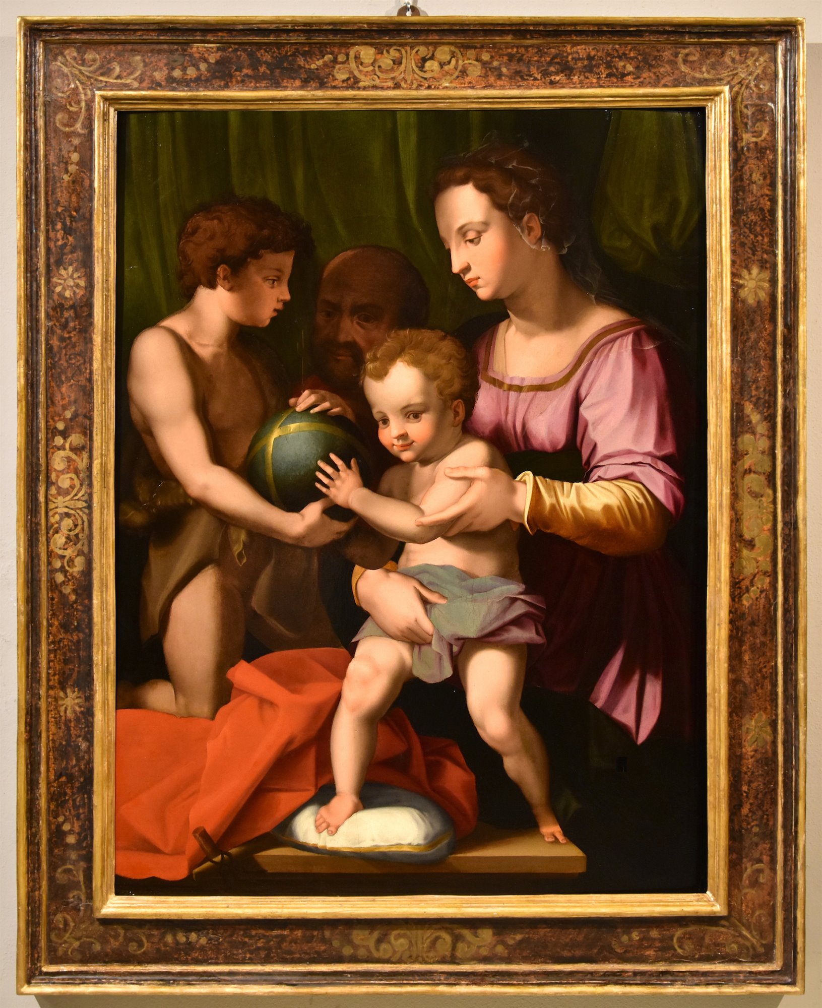  La Sacra Famiglia con San Giovannino