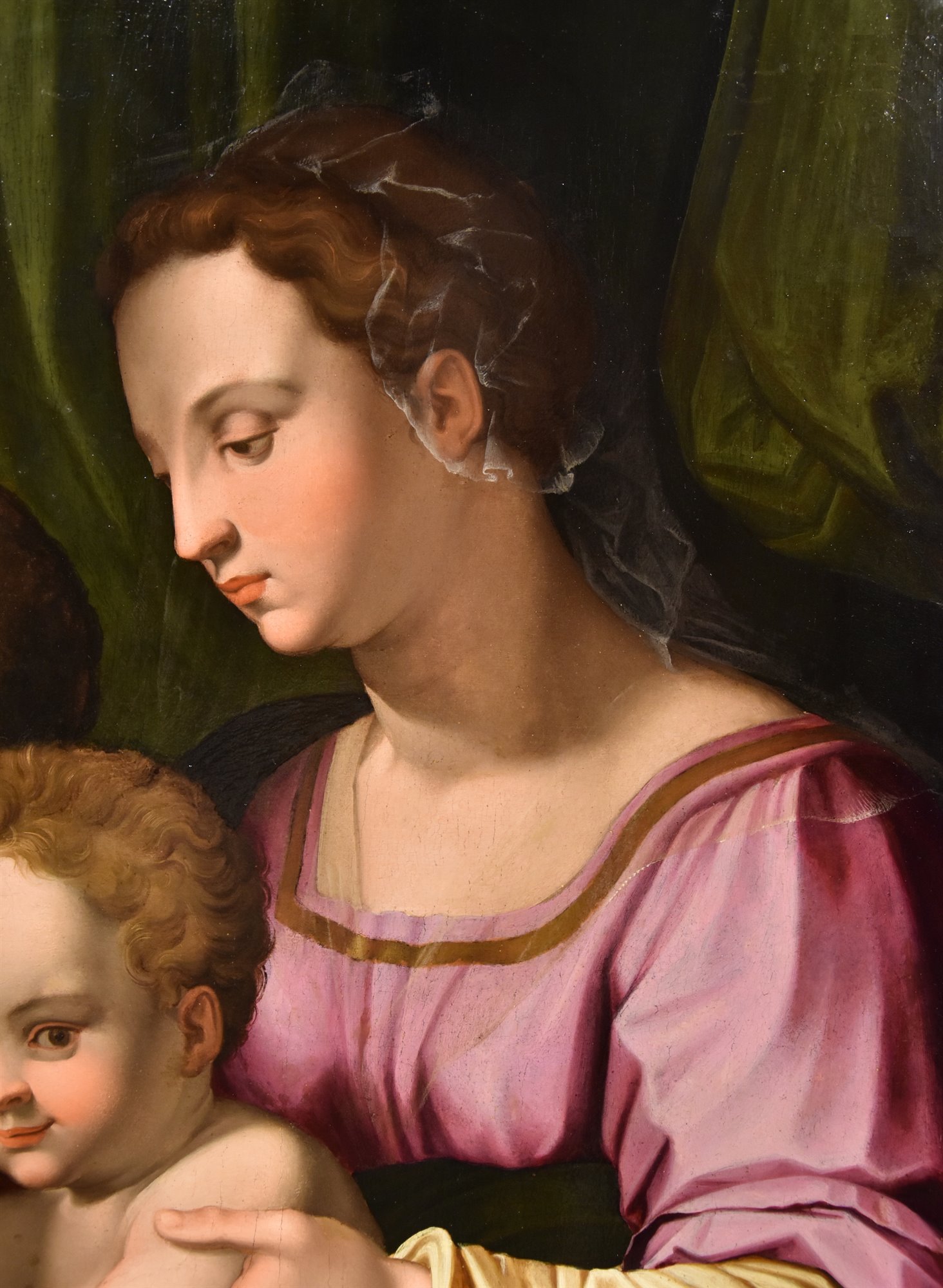 La Sacra Famiglia Con San Giovannino Agnolo Di Cosimo Detto il 