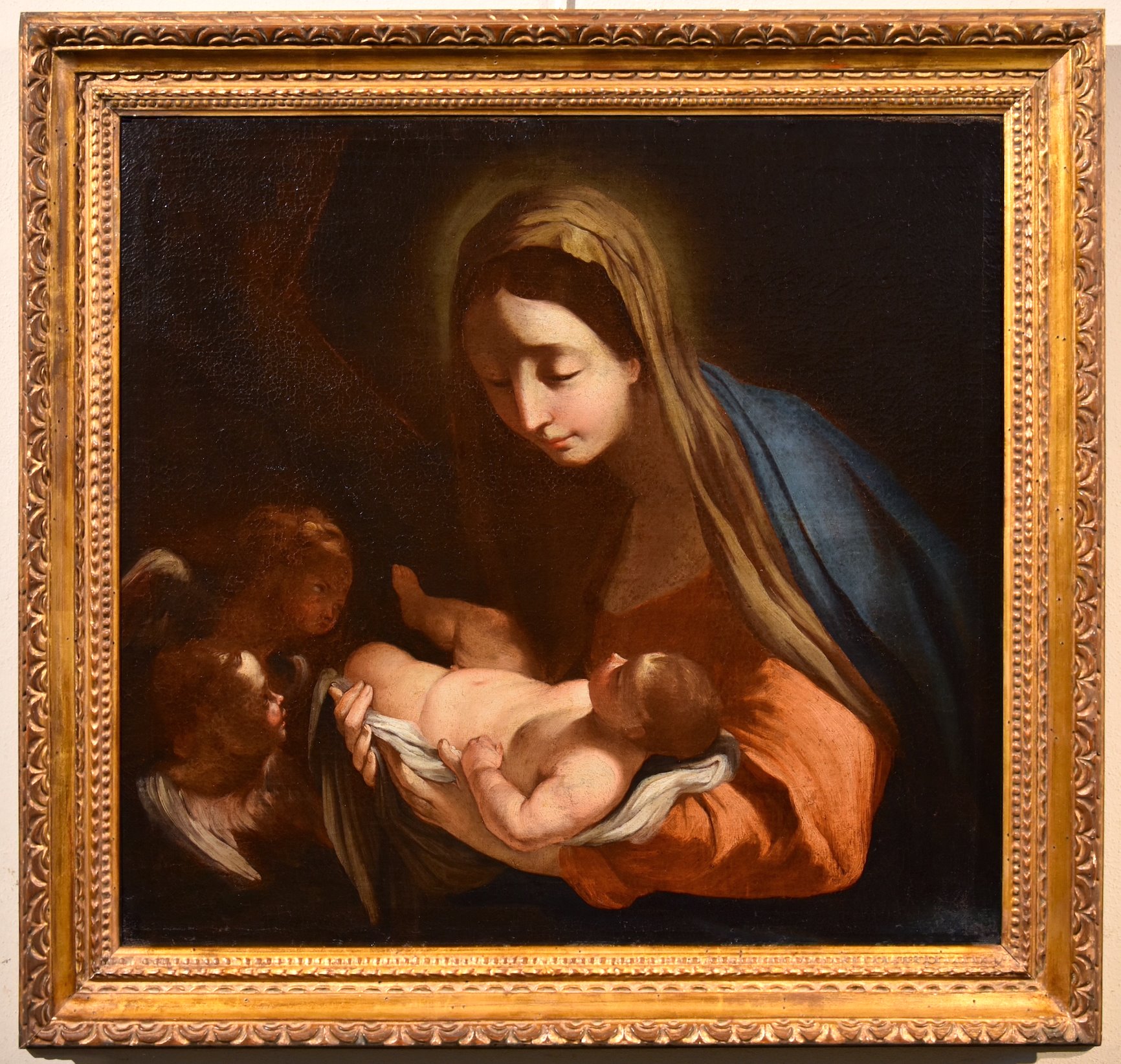 Vergine con Bambino e due angeli