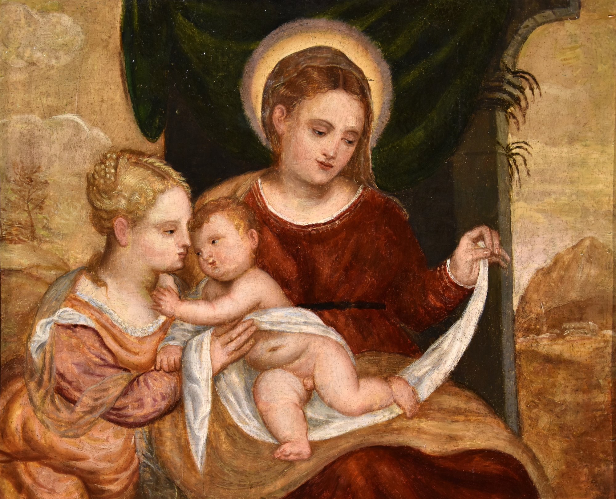 Madonna con Bambino e Santa Caterina d’Alessandra