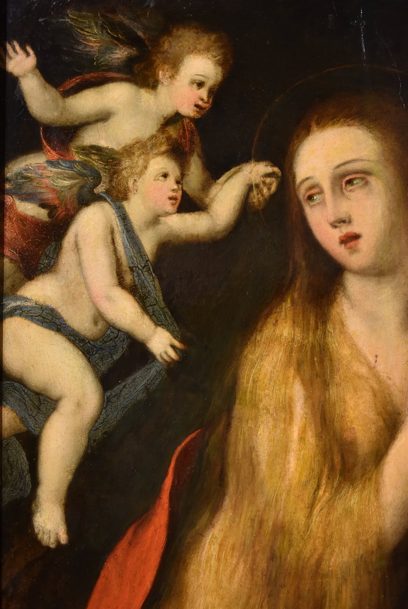 Maria Maddalena e due angeli 