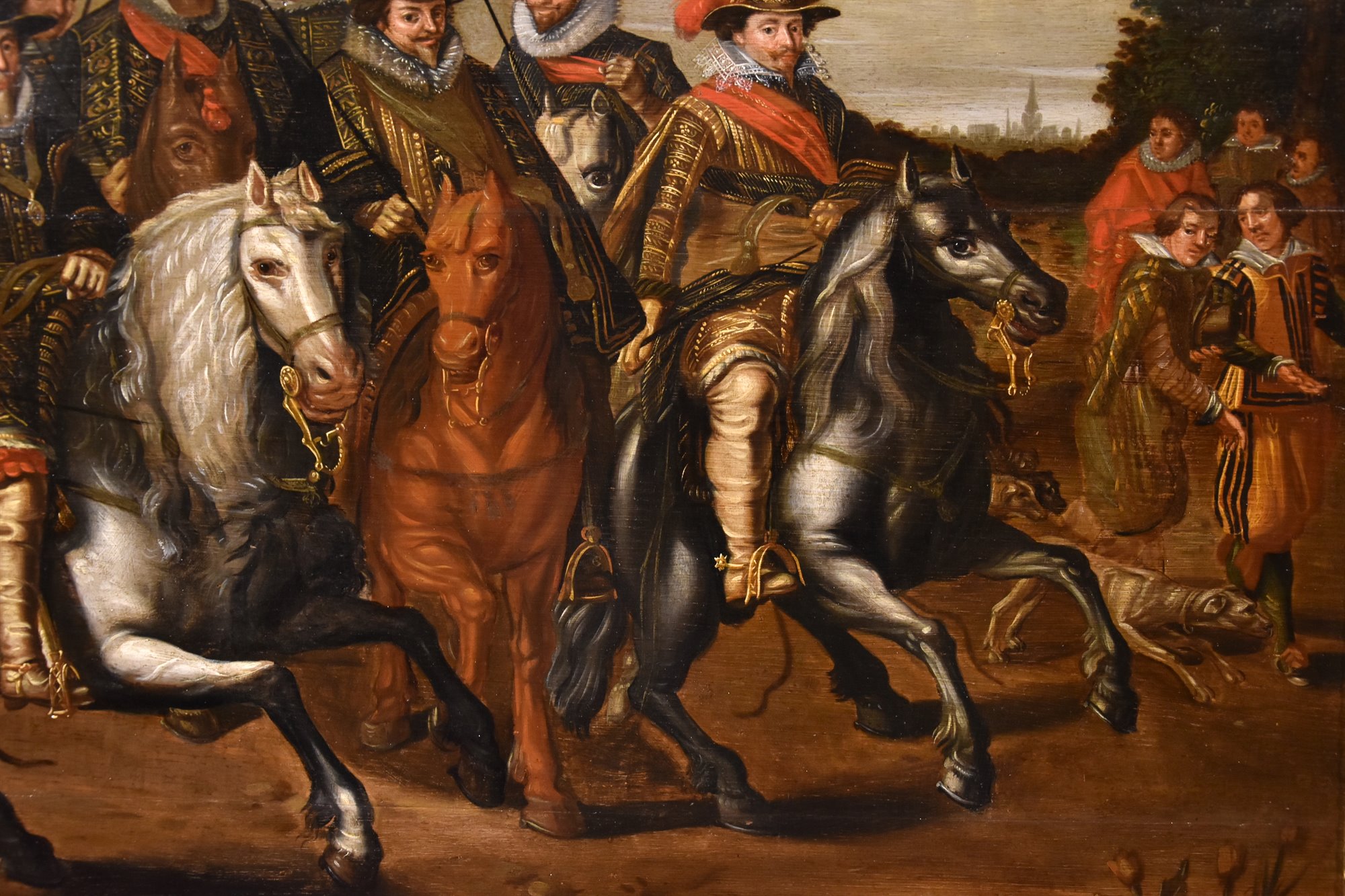 Ritratto a cavallo dei Principi di Orange-Nassau
