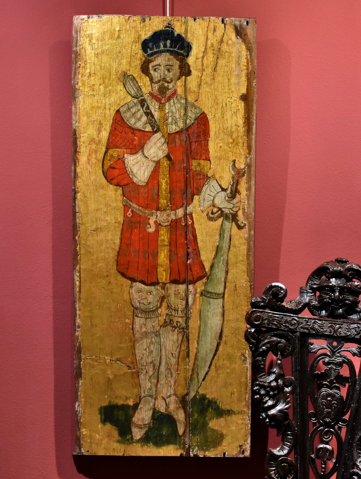 Manfredo IV di Saluzzo come Giuda Maccabeo/ Federico I di Saluzzo come Re Davide