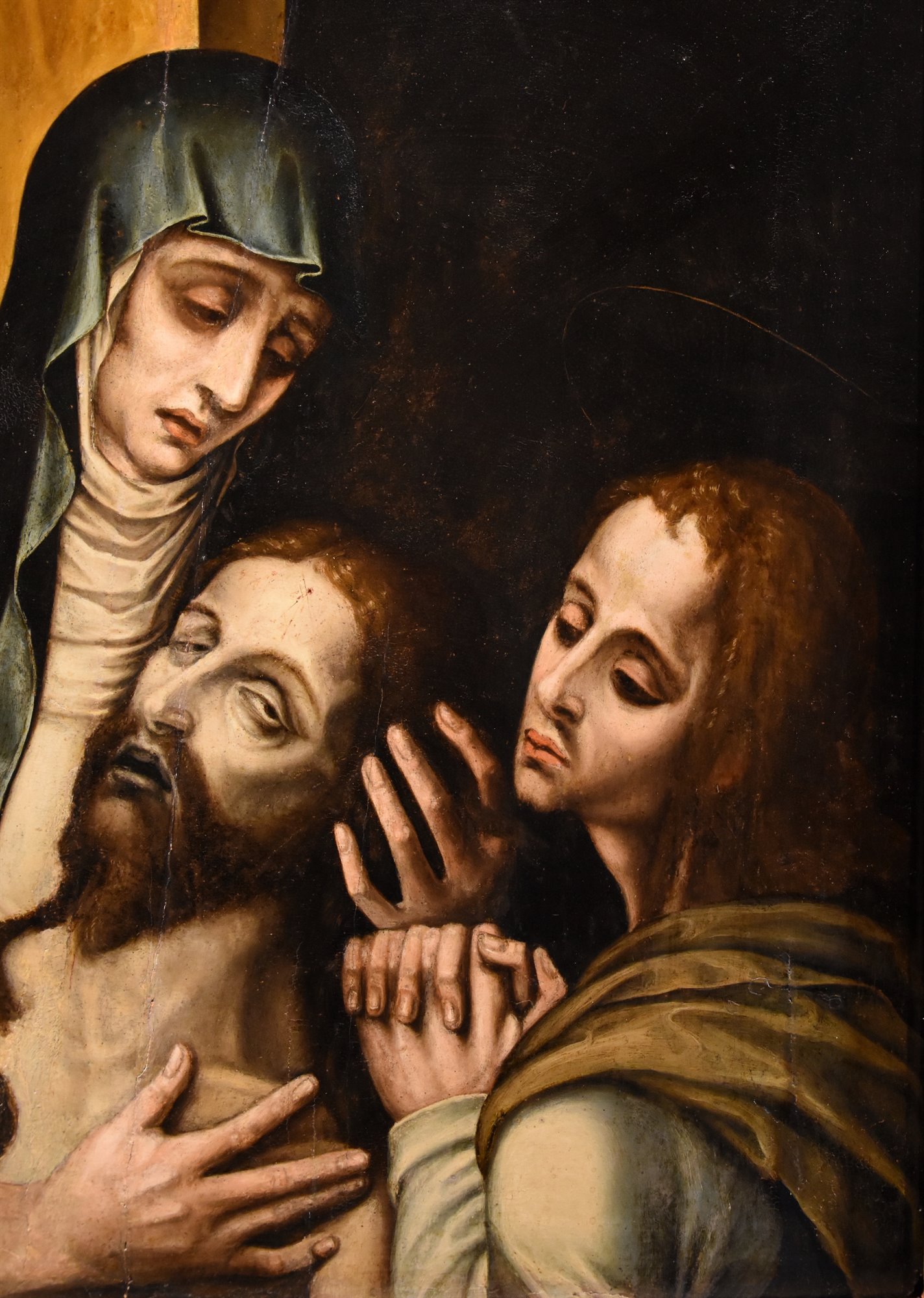 La Pietà con San Giovanni