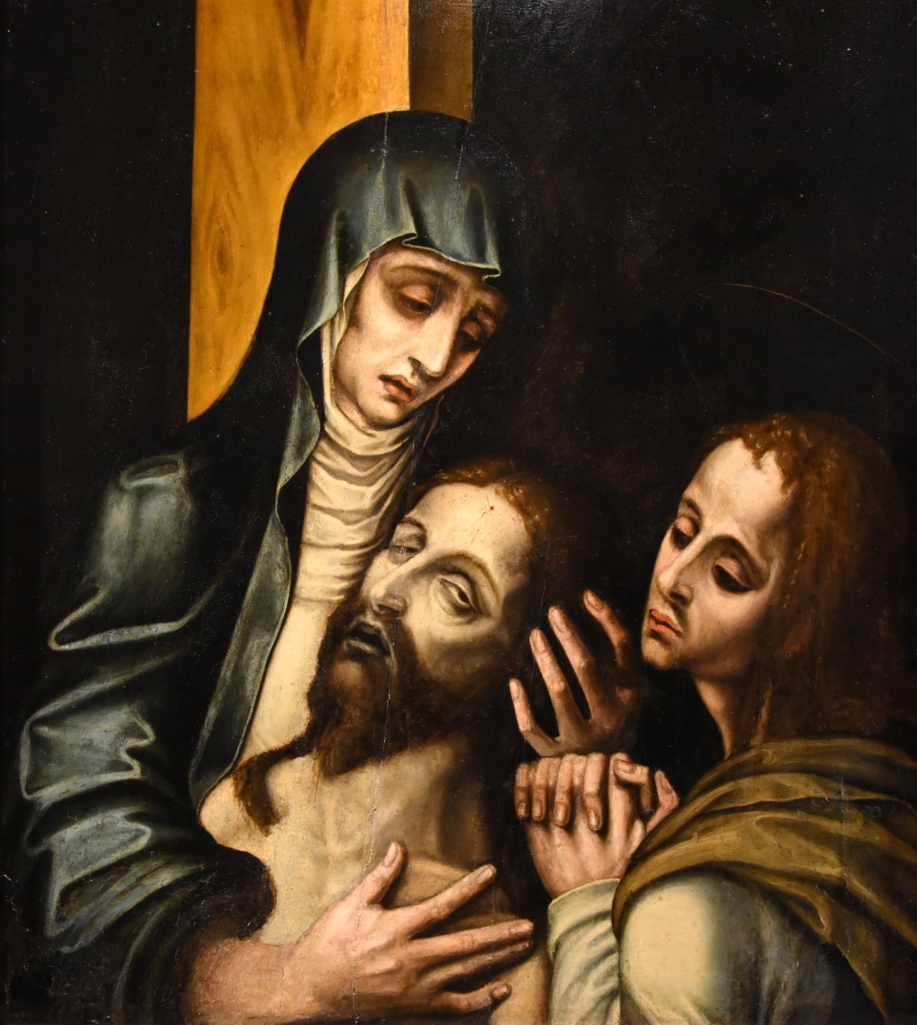 La Pietà con San Giovanni