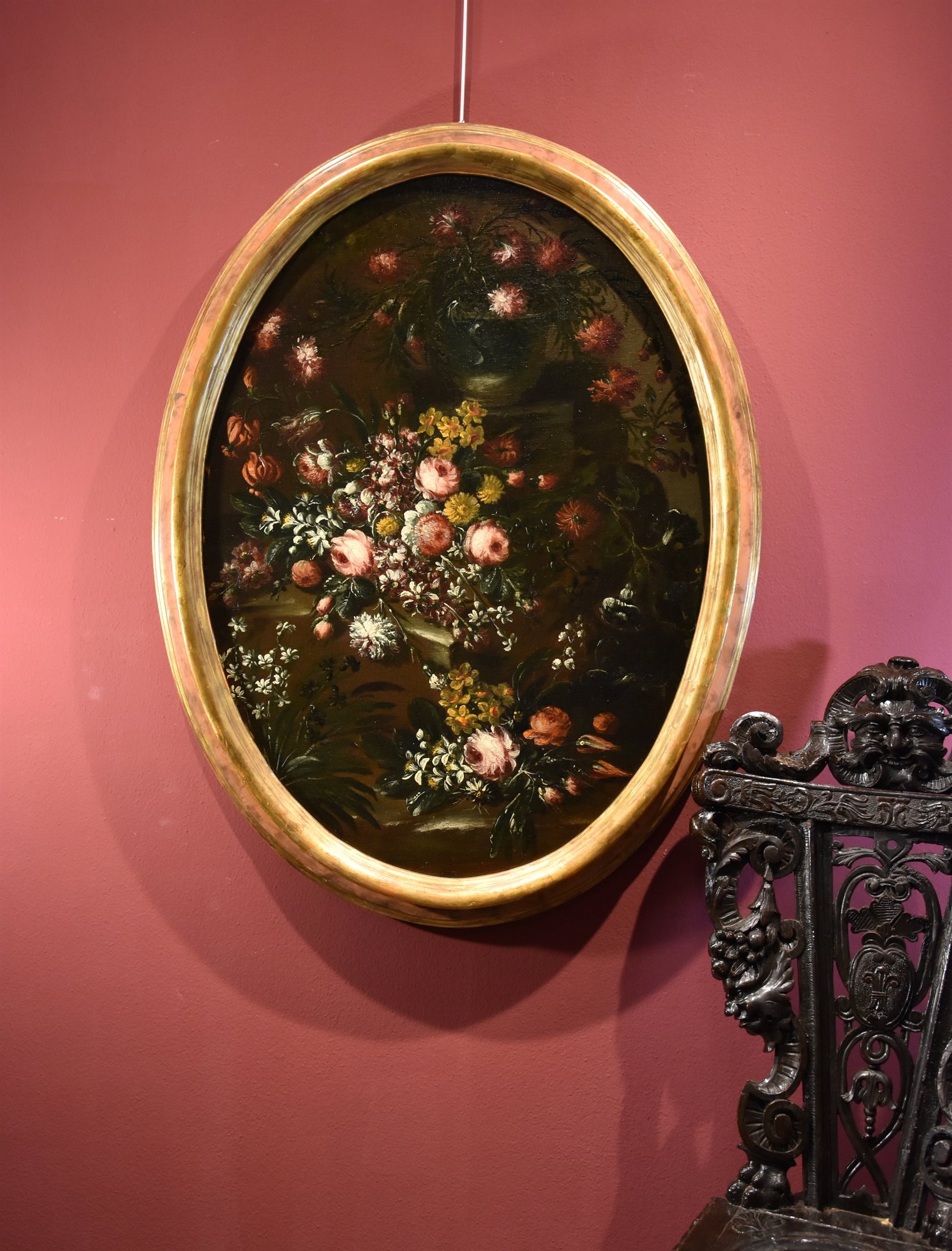 Grande composizione di fiori all'aperto (1 di 4)