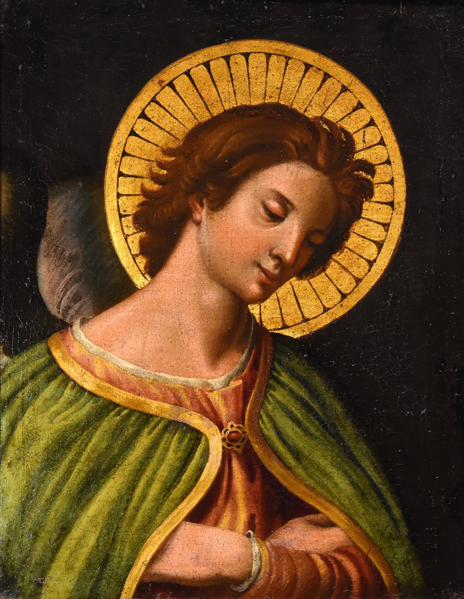 Angelo annunciante/ Vergine annunciata