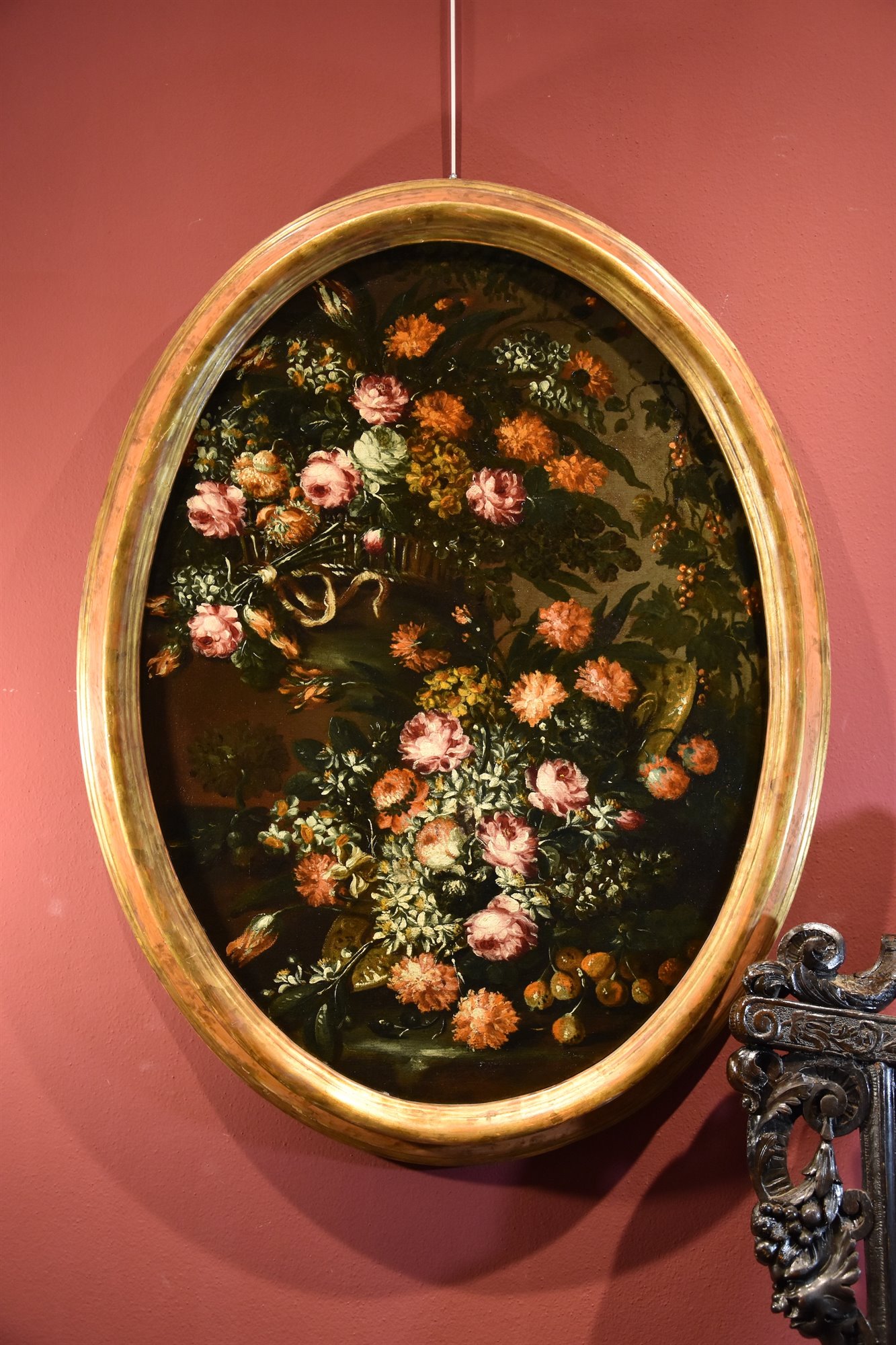 Grande composizione di fiori all'aperto (4 di 4)