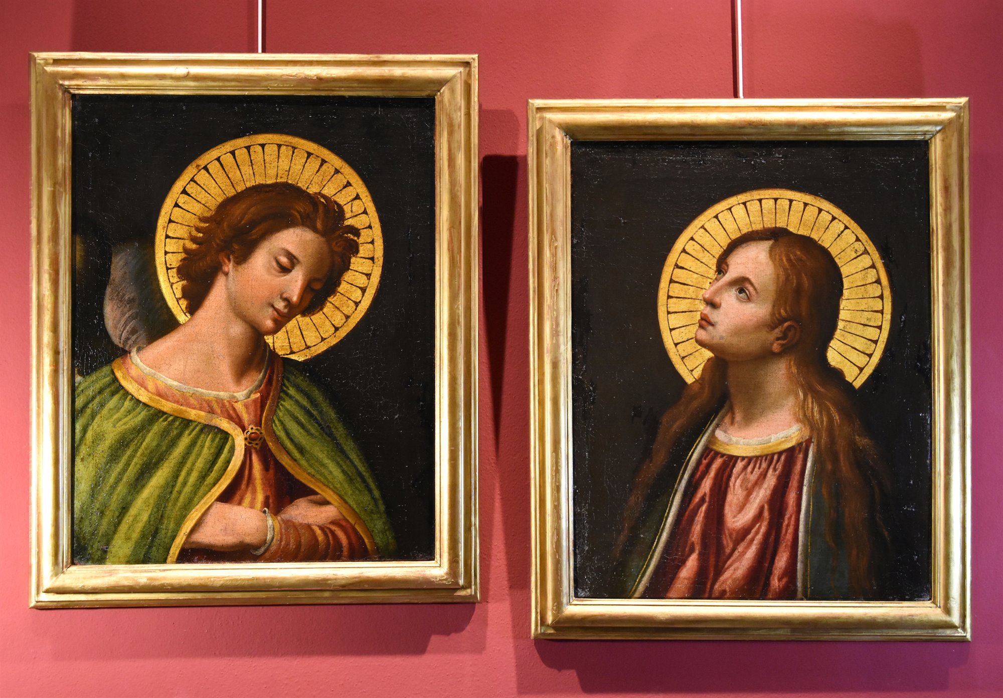 Angelo annunciante/ Vergine annunciata