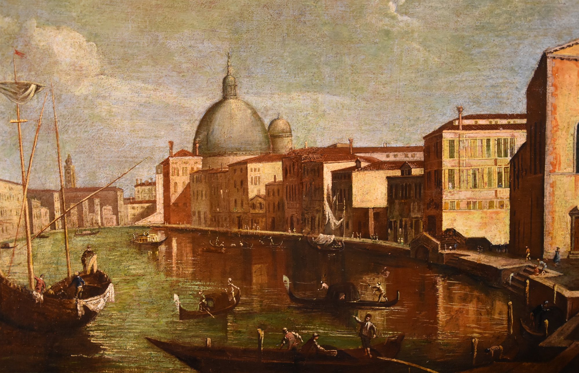 Veduta di Venezia con il Canal Grande dalla chiesa di S. Croce alla chiesa di S. Geremia