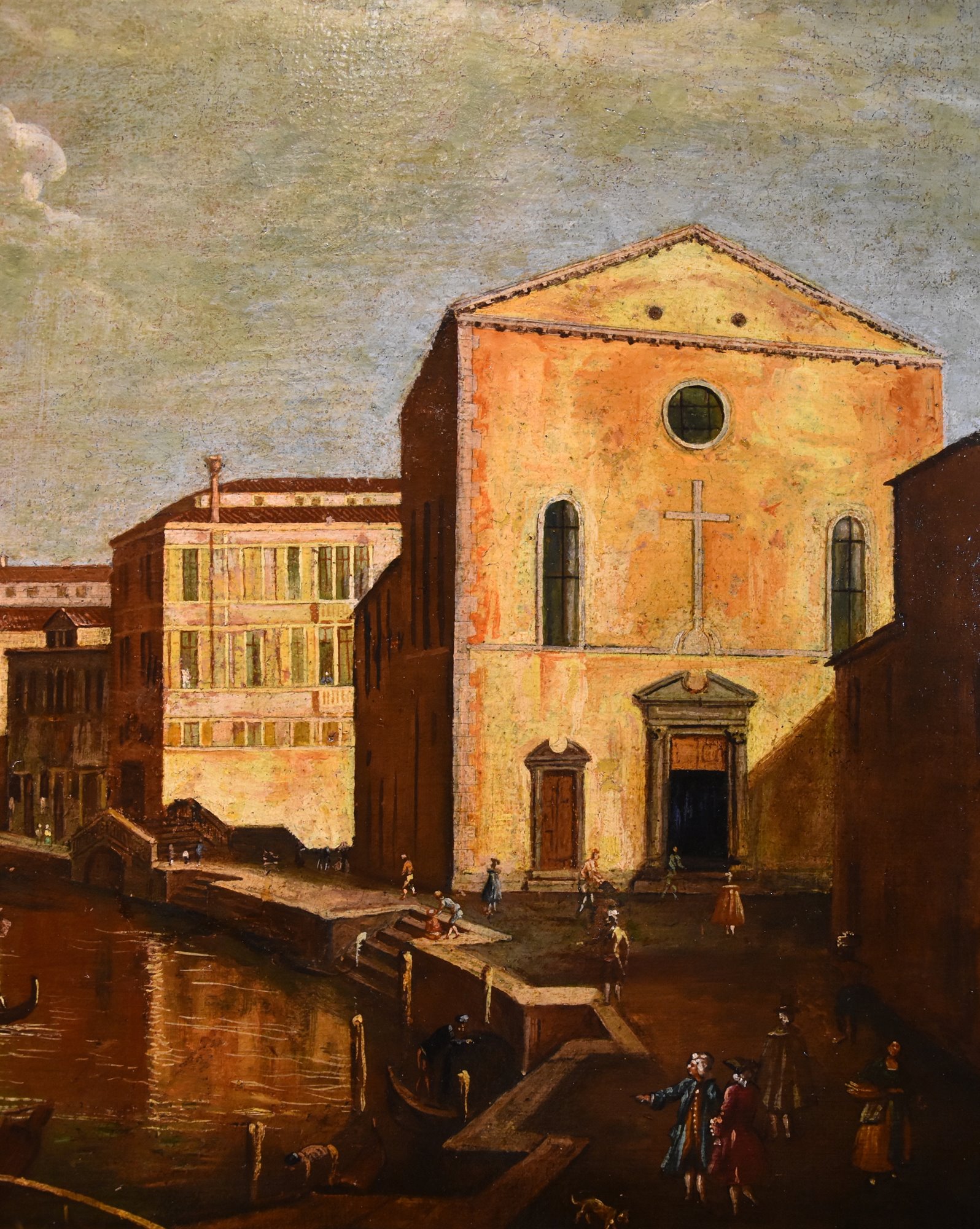 Veduta di Venezia con il Canal Grande dalla chiesa di S. Croce alla chiesa di S. Geremia