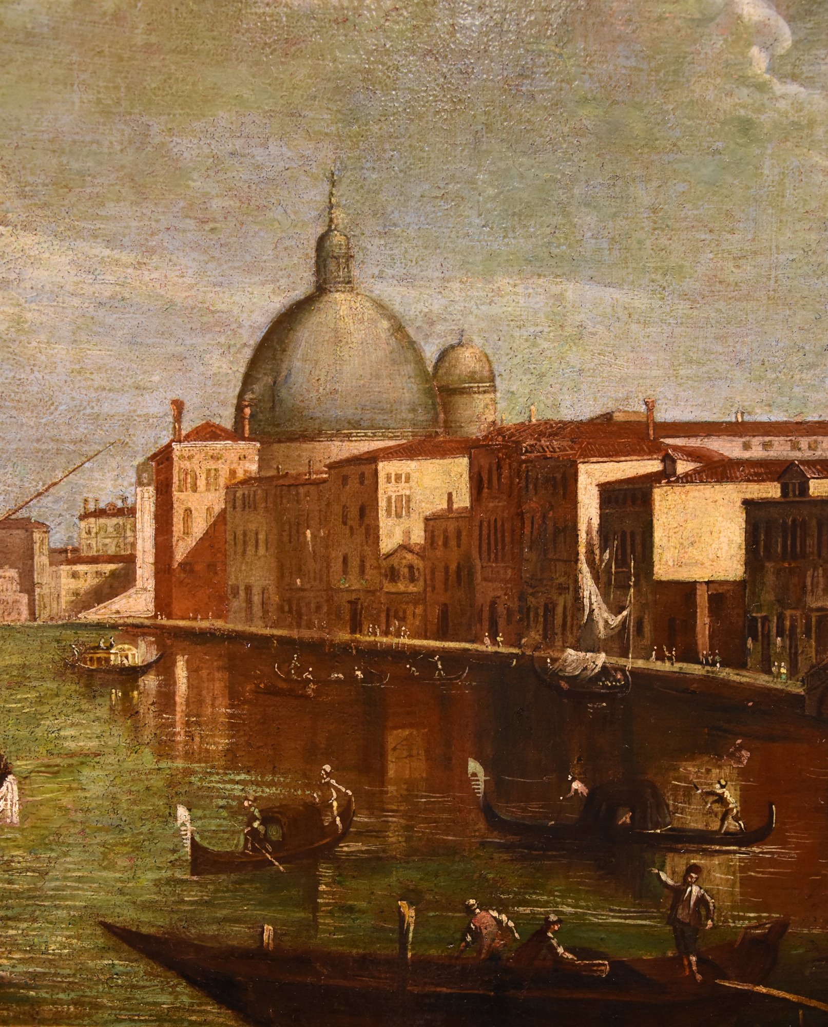 Veduta di Venezia con il Canal Grande dalla chiesa di S. Croce alla chiesa di S. Geremia