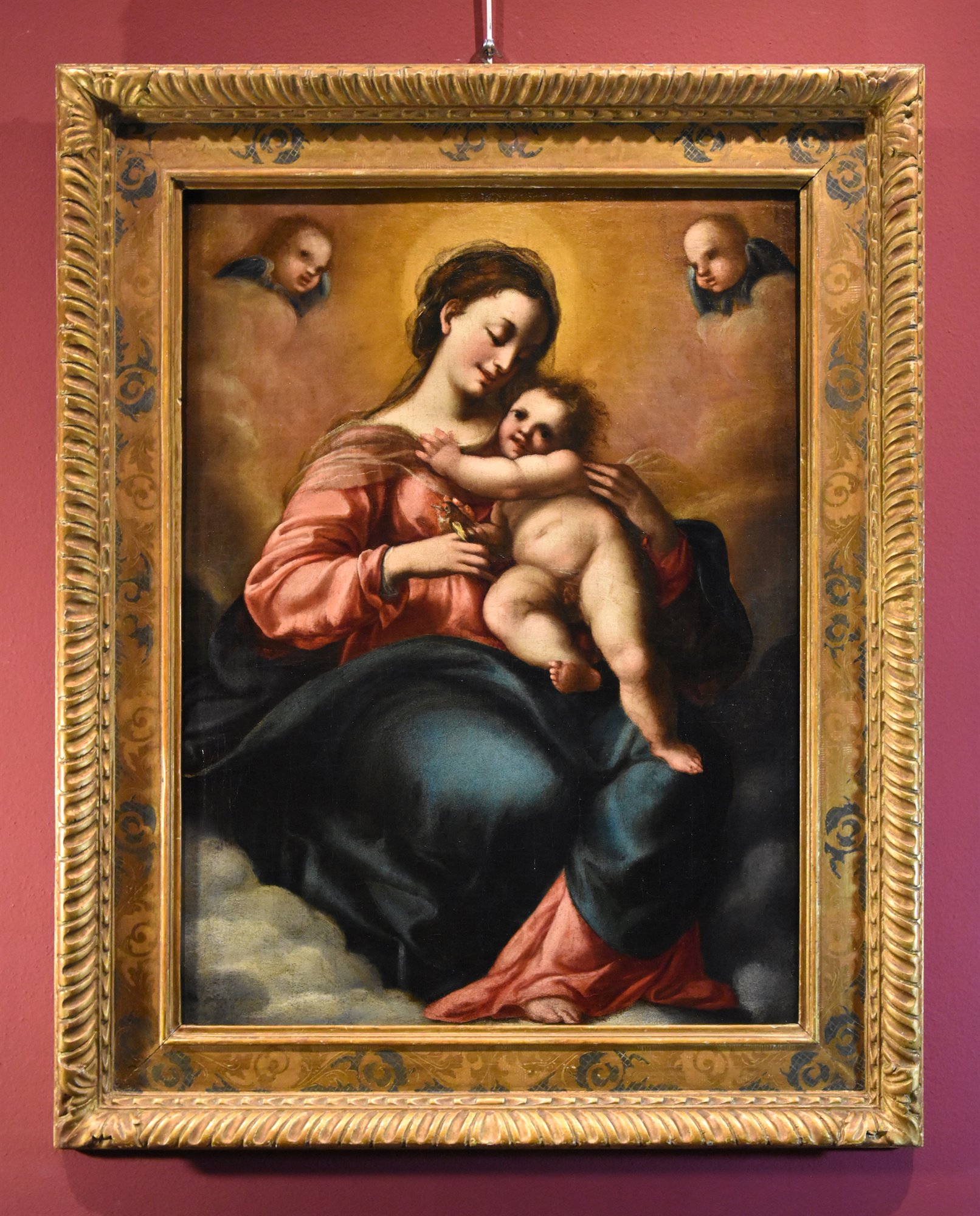 Madonna con Bambino e due angeli