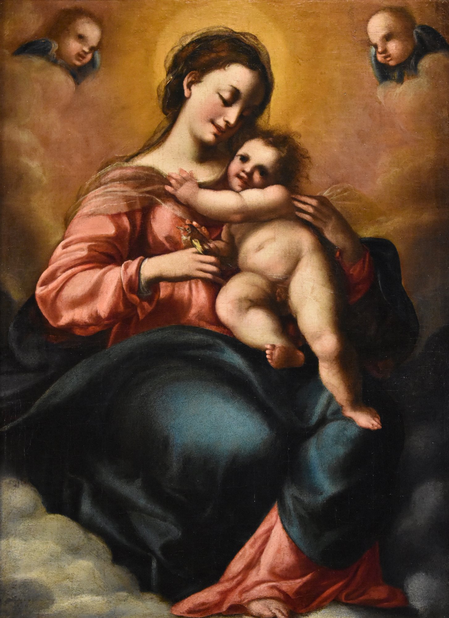 Madonna con Bambino e due angeli