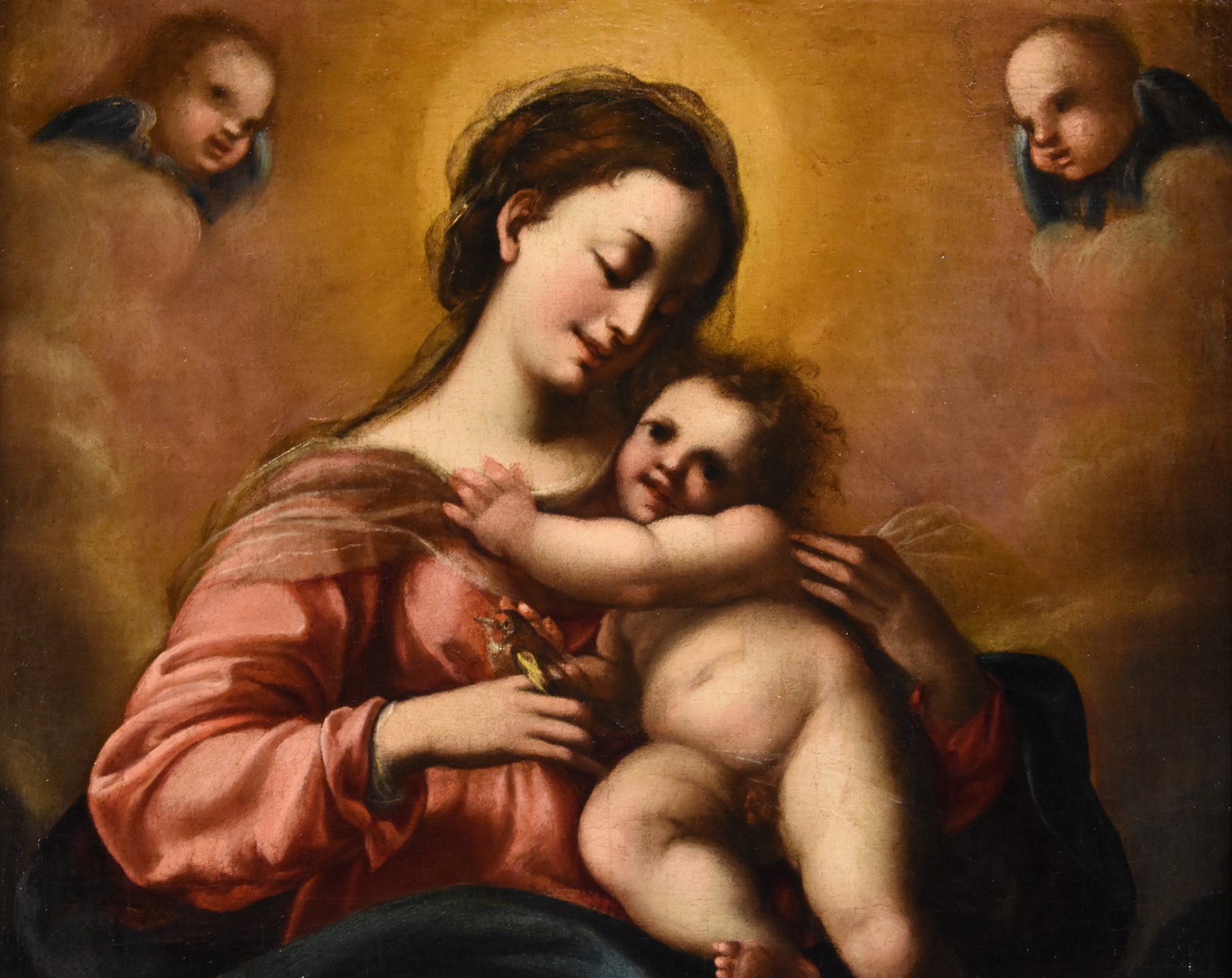 Madonna con Bambino e due angeli