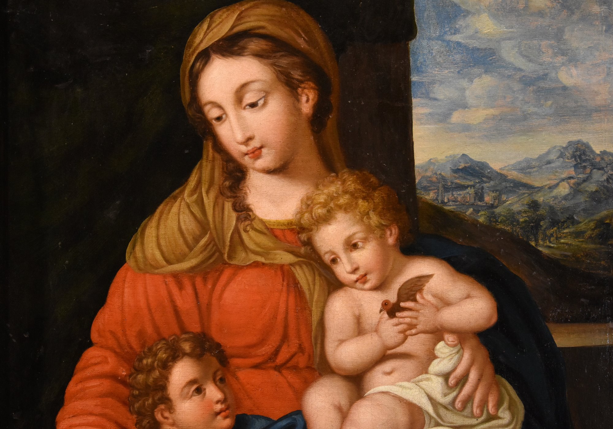 Madonna con Bambino e San Giovannino