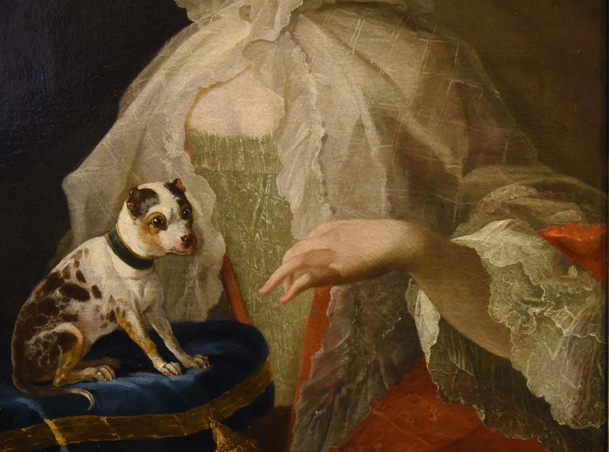 Ritratto di nobildonna con cagnolino