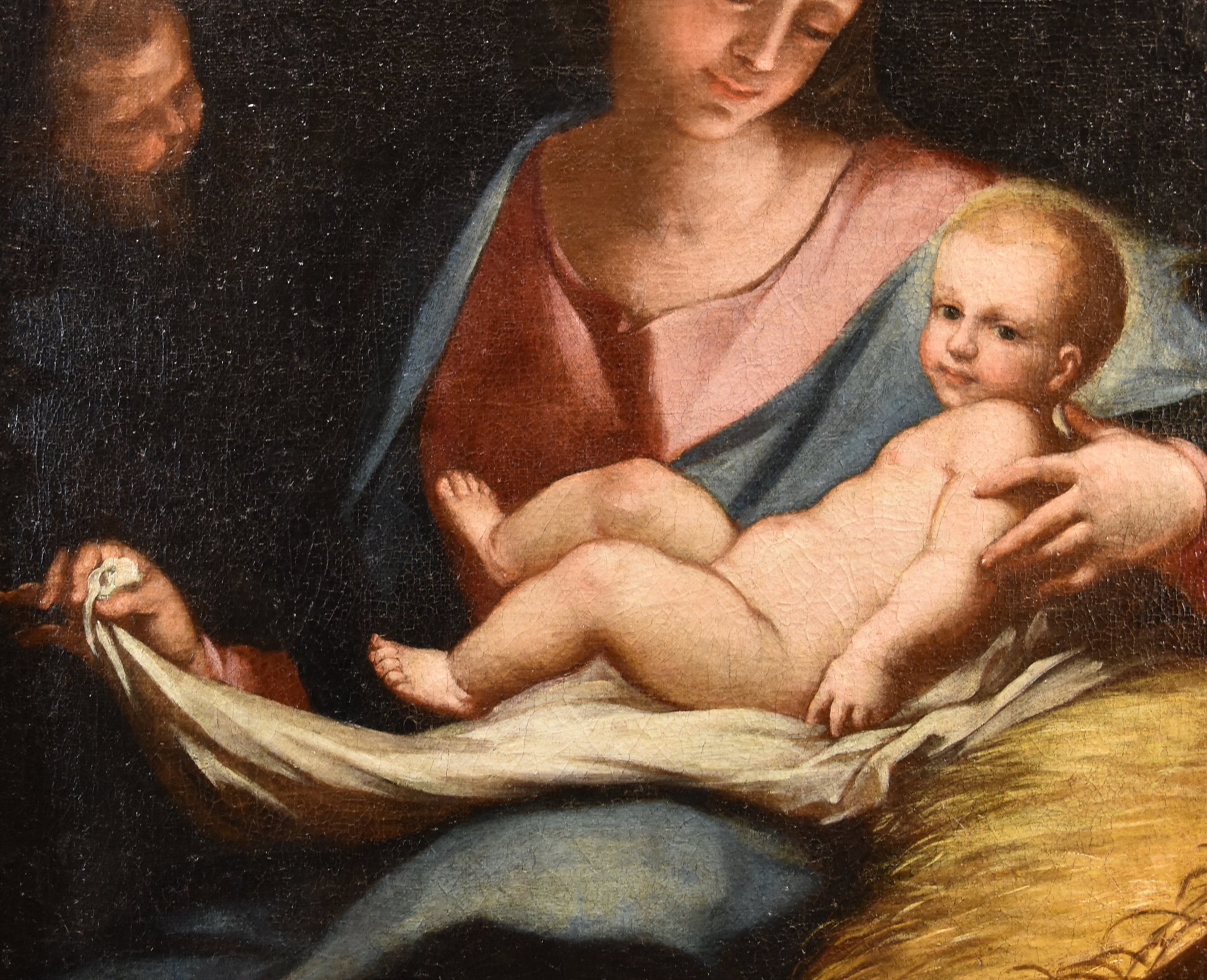 Madonna con bambino e tre cherubini