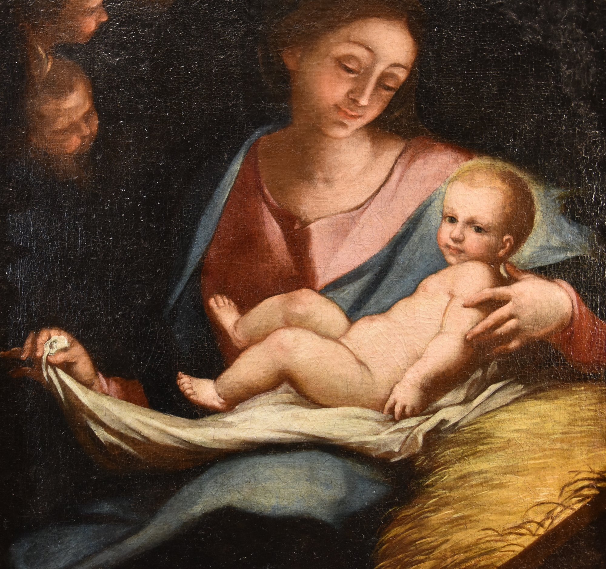 Madonna con bambino e tre cherubini